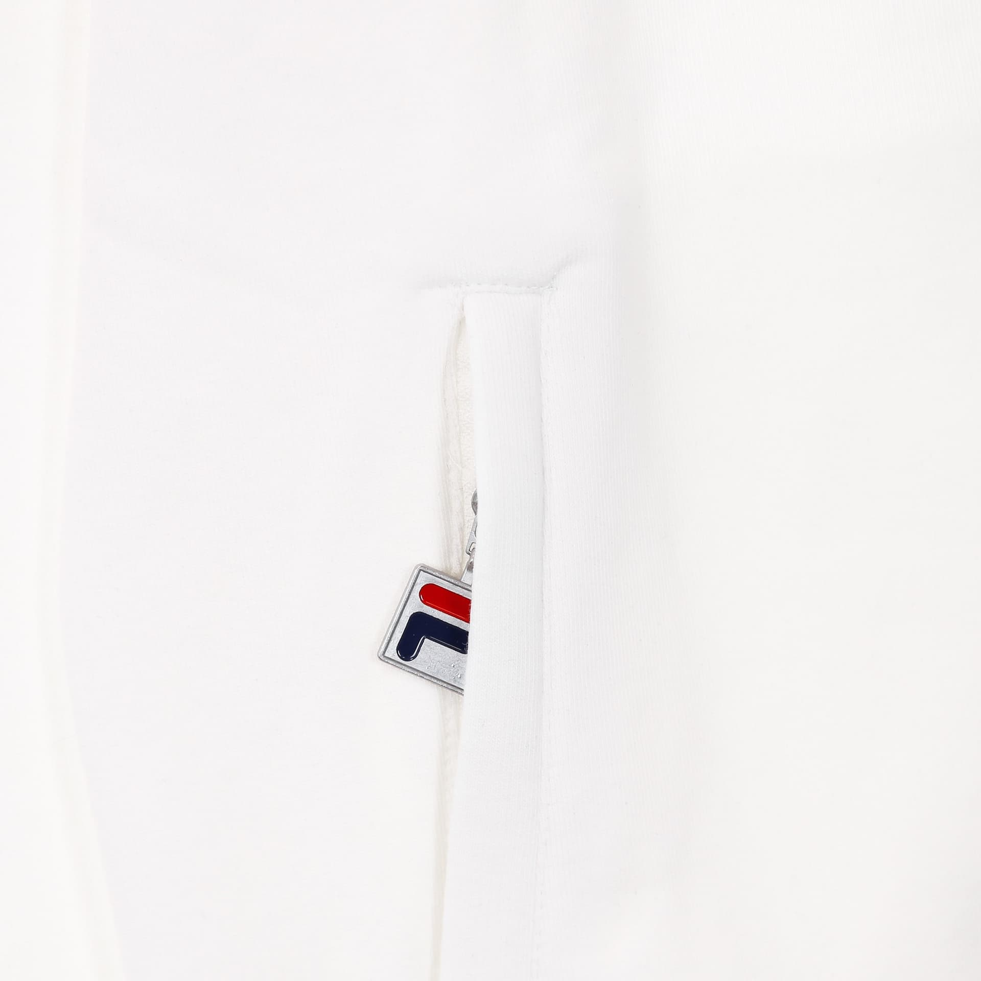 FILA Felpa Leggera Collo Alto Uomo Hemi Track Jacket Blanc De Blanc - 4