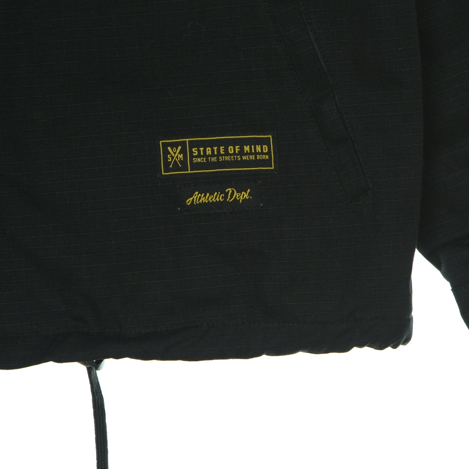 5TATE OF MIND Giacca Coach Jacket Uomo Monogram Jacket Black - 5
