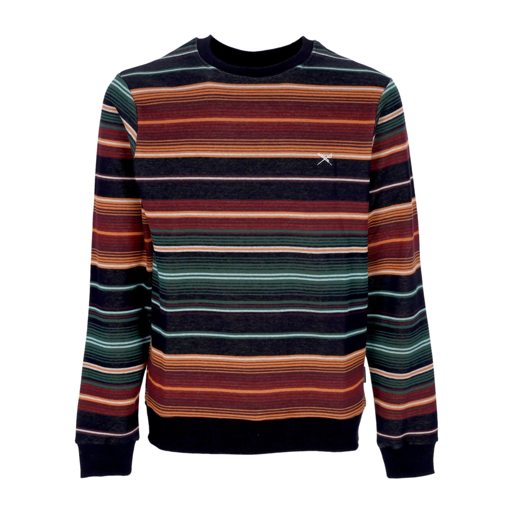 IRIEDAILY Maglione Uomo Santo Crewneck Black - 3