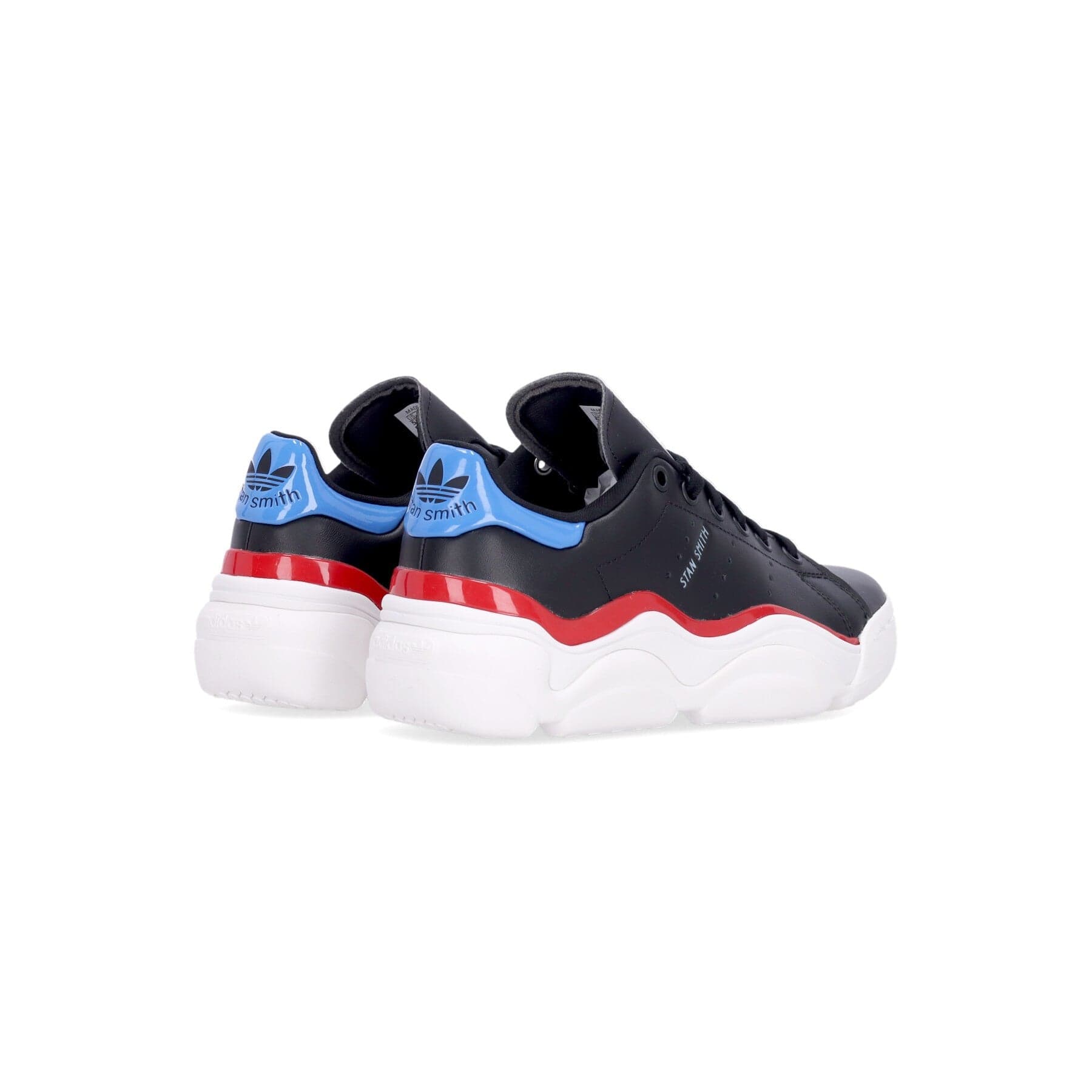 Adidas Scarpa Bassa Donna Stan Smith Millenco Core Black/bright Royal/better Scarlet - 4