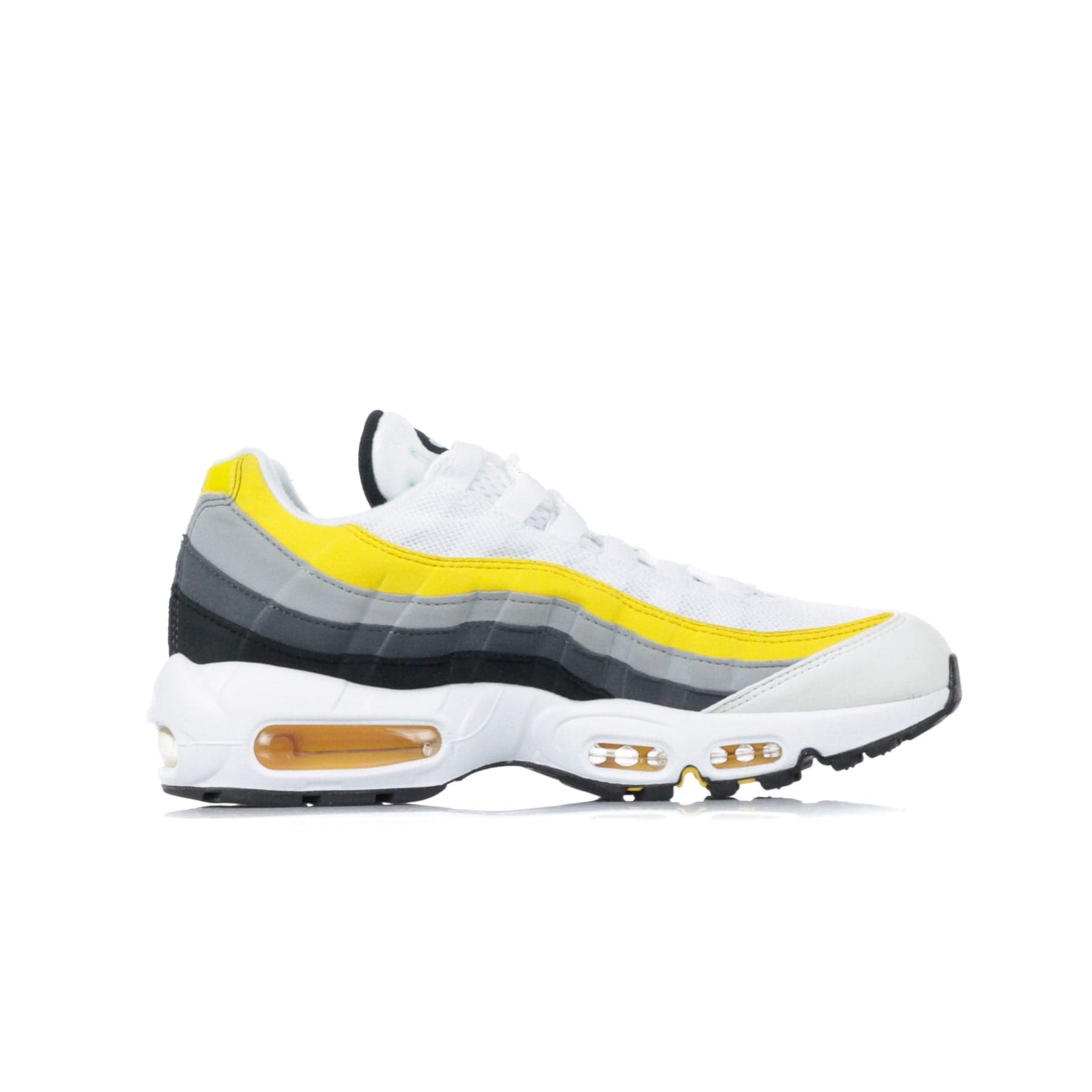Nike Scarpa Bassa Uomo Air Max 95 White/white/amarillo/dark Grey - 2