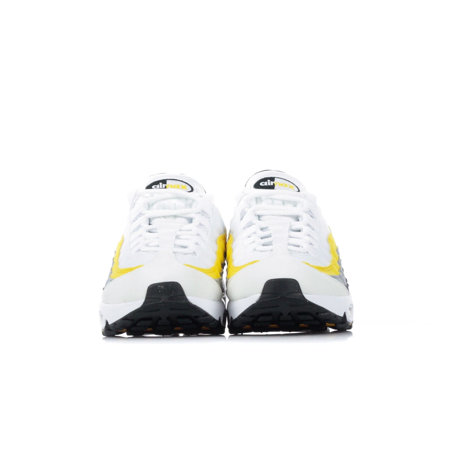 Nike Scarpa Bassa Uomo Air Max 95 White/white/amarillo/dark Grey - 4
