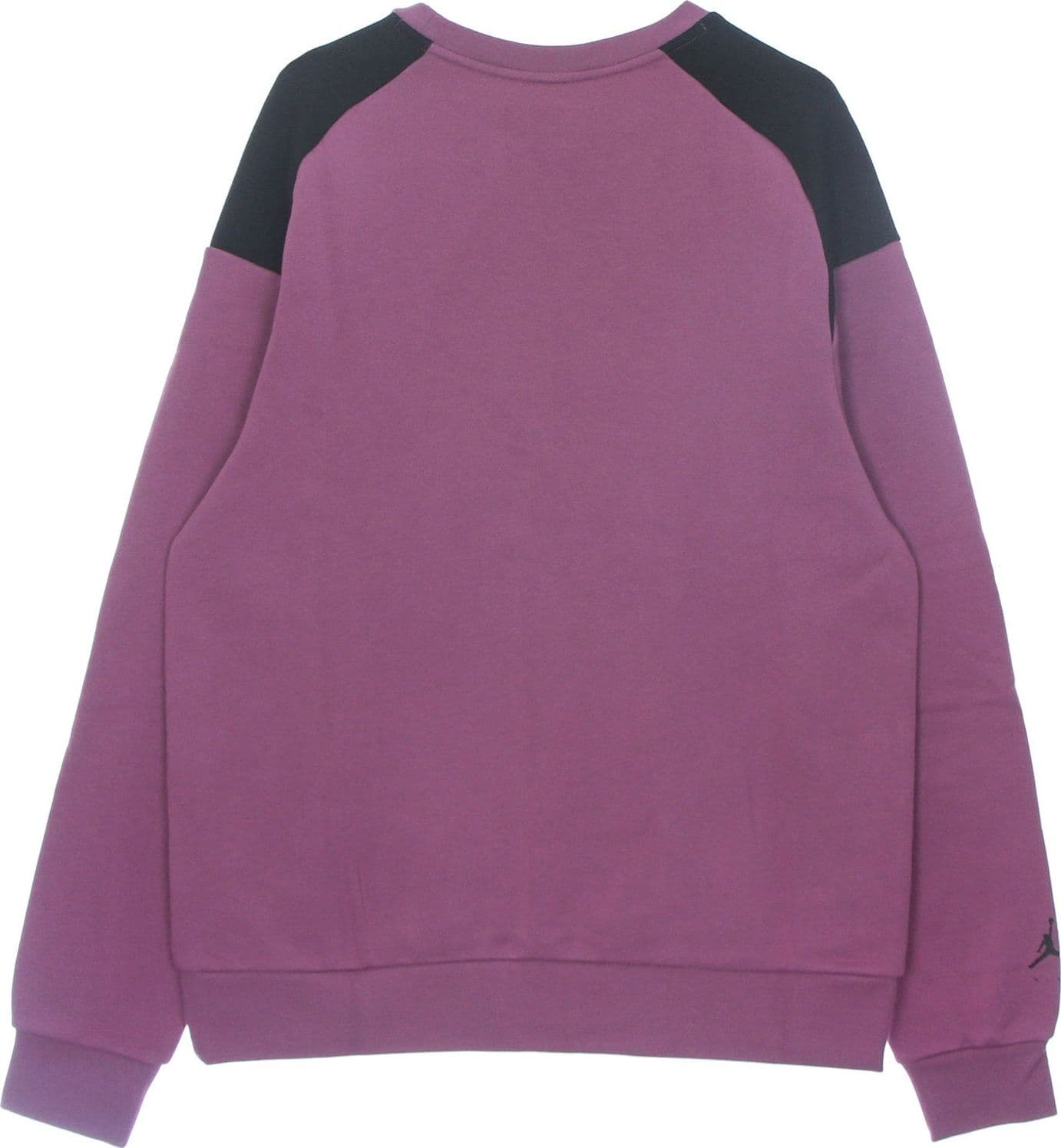 JORDAN Felpa Girocollo Uomo Jumpman Fleece Crew Light Bordeaux/black - 2