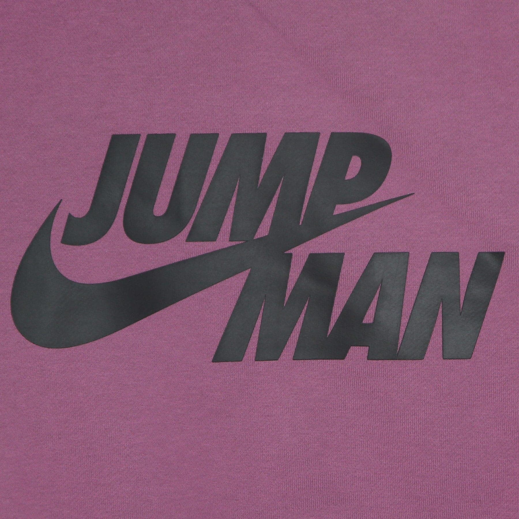 JORDAN Felpa Girocollo Uomo Jumpman Fleece Crew Light Bordeaux/black - 3