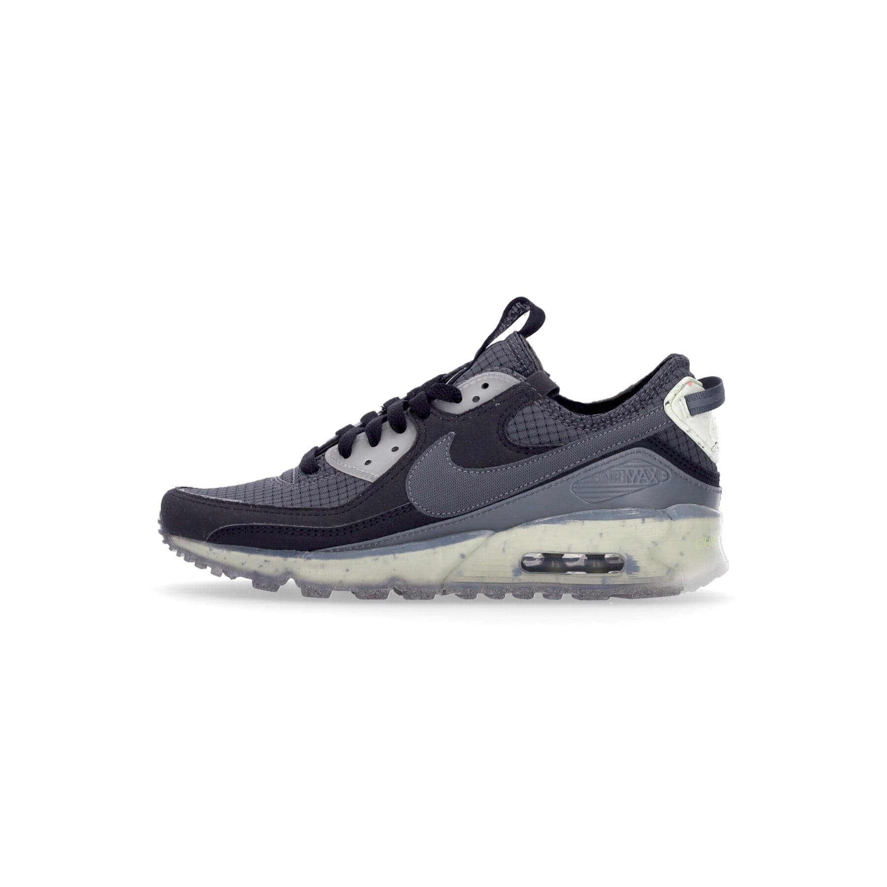 Nike Scarpa Bassa Uomo Air Max Terrascape 90 Black/dark Grey/lime Ice/anthracite - 10