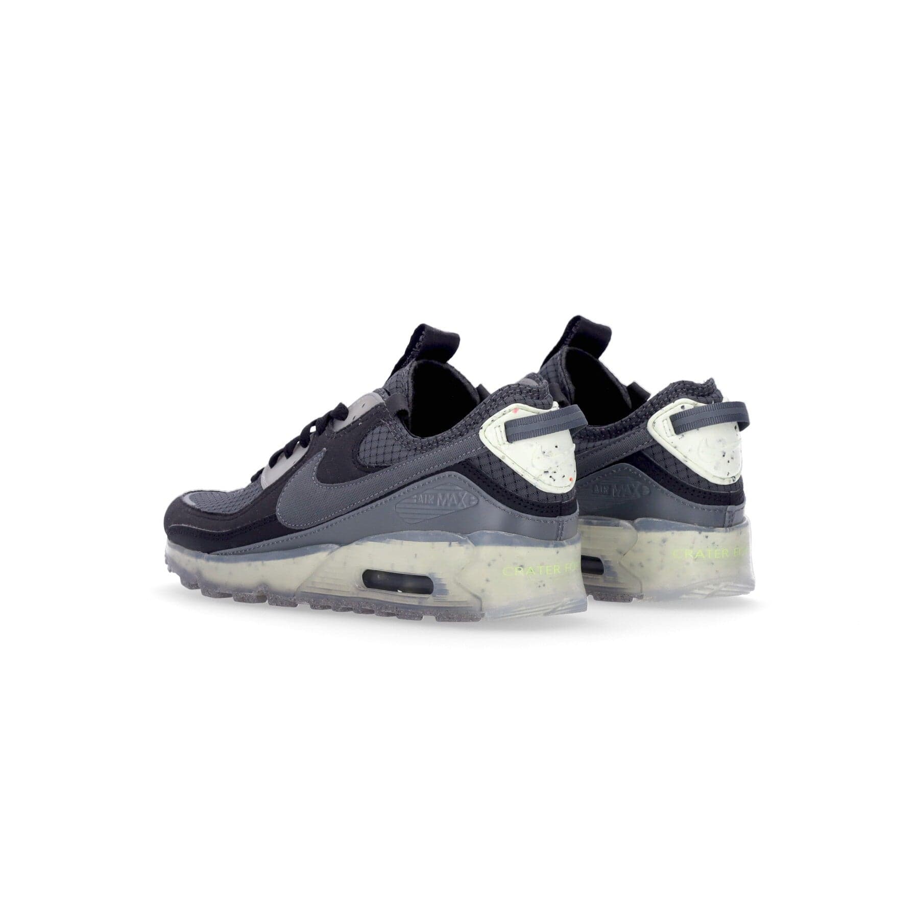 Nike Scarpa Bassa Uomo Air Max Terrascape 90 Black/dark Grey/lime Ice/anthracite - 5