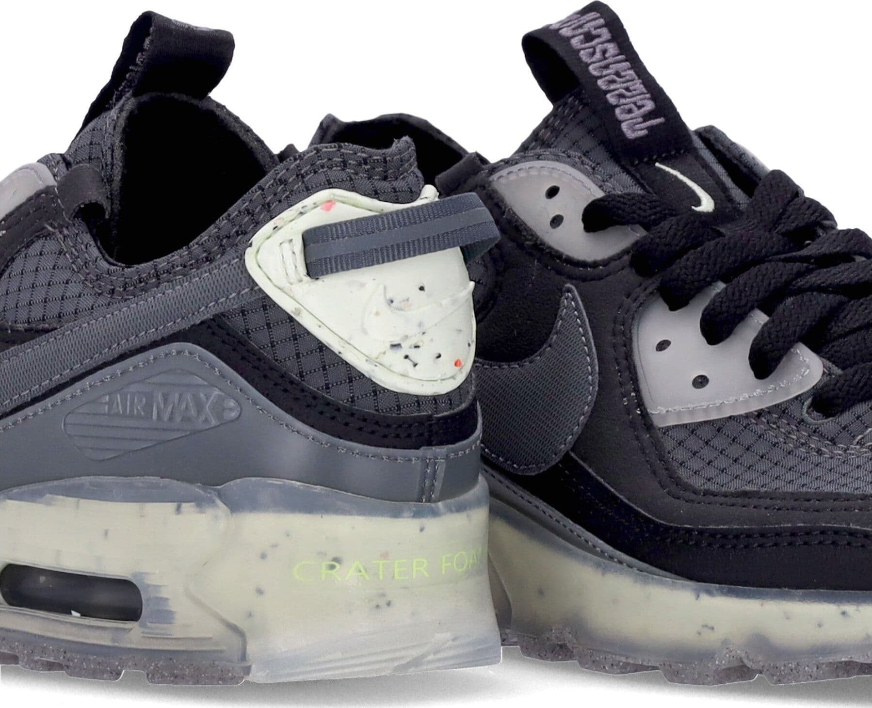 Nike Scarpa Bassa Uomo Air Max Terrascape 90 Black/dark Grey/lime Ice/anthracite - 9