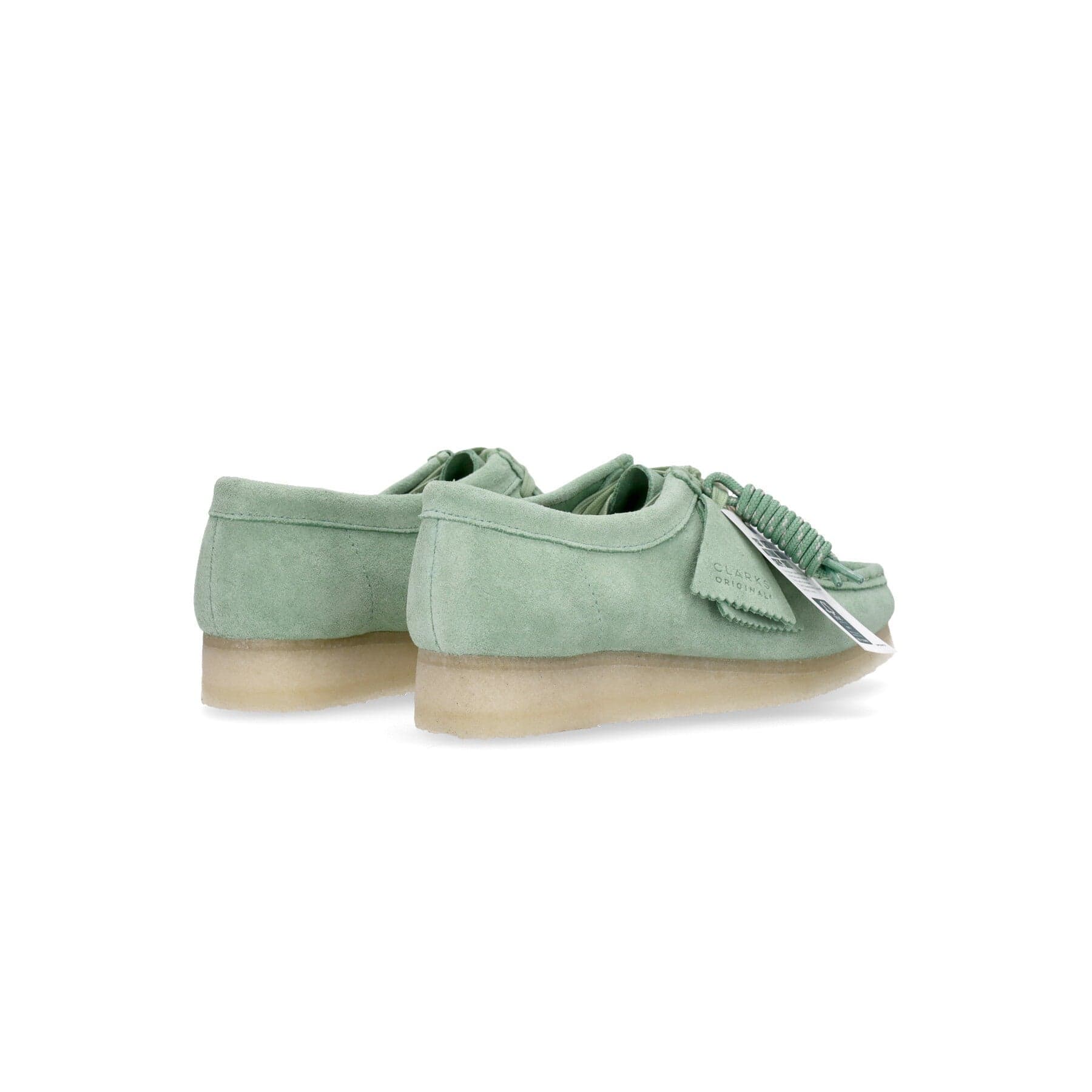 CLARKS Scarpa Lifestyle Donna W Wallabee Pine Green - 4