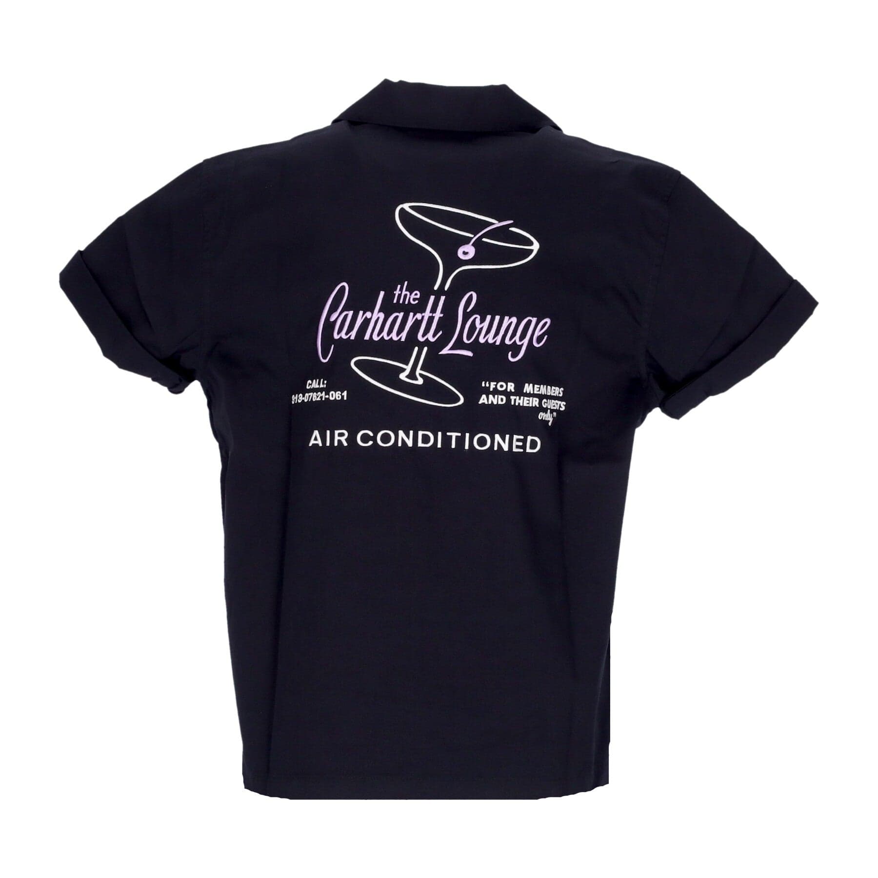 CARHARTT WIP Camicia Manica Corta Donna Lounge Shirt Black - 4