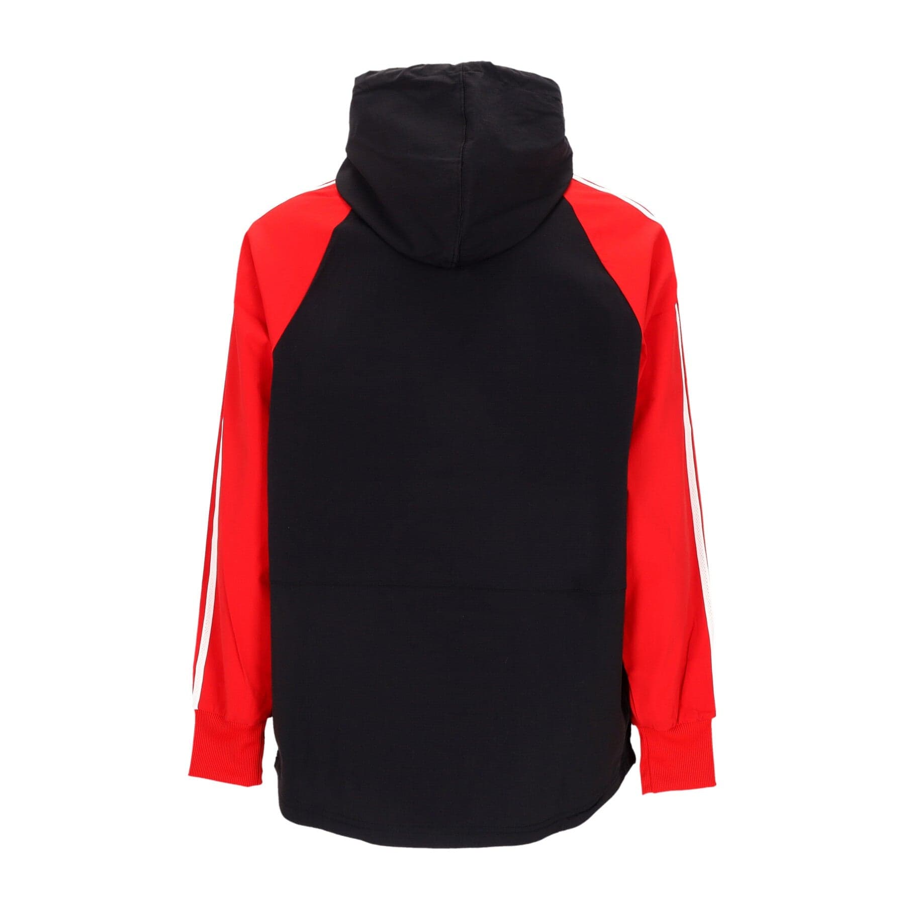 Adidas Giacca a Vento Infilabile Uomo Hooded Windbreaker Black/better Scarlet - 2