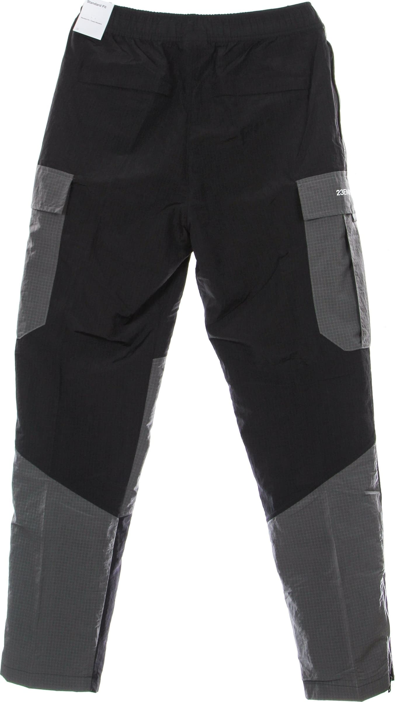 JORDAN Pantalone Tuta Uomo 23engineered Woven Pant Black/iron Grey/black/white - 3
