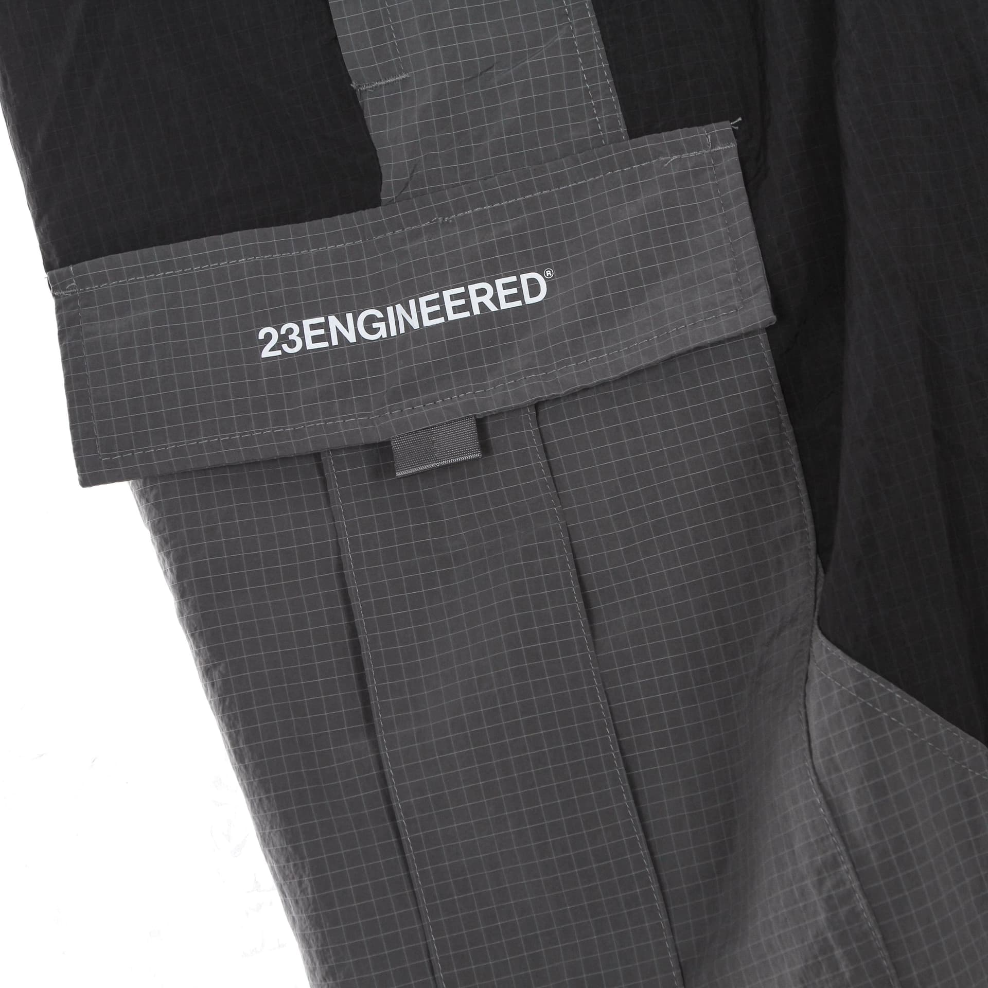 JORDAN Pantalone Tuta Uomo 23engineered Woven Pant Black/iron Grey/black/white - 7