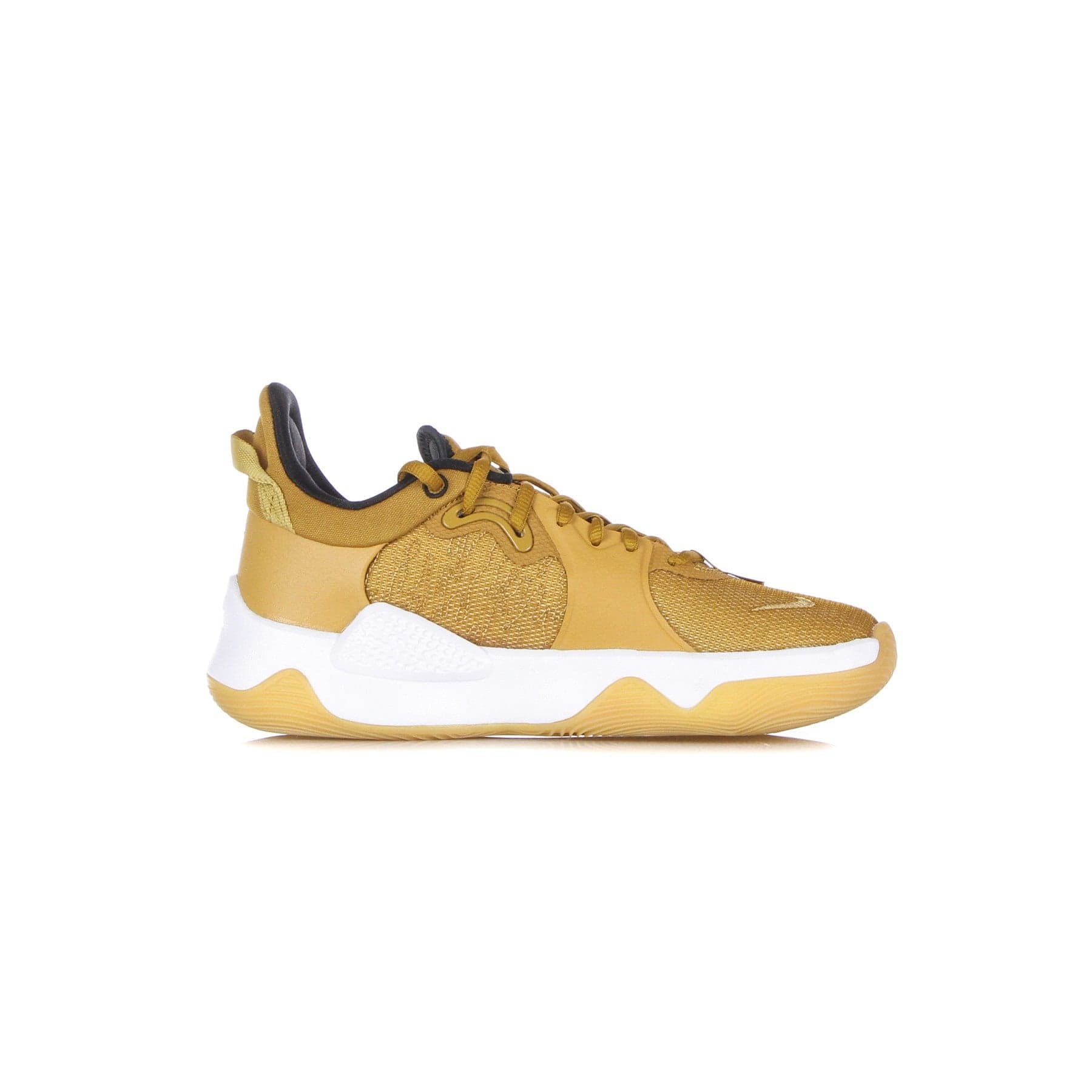 NIKE NBA Scarpa Bassa Uomo Pg 5 Wheat/metallic Gold/grain/black - 2