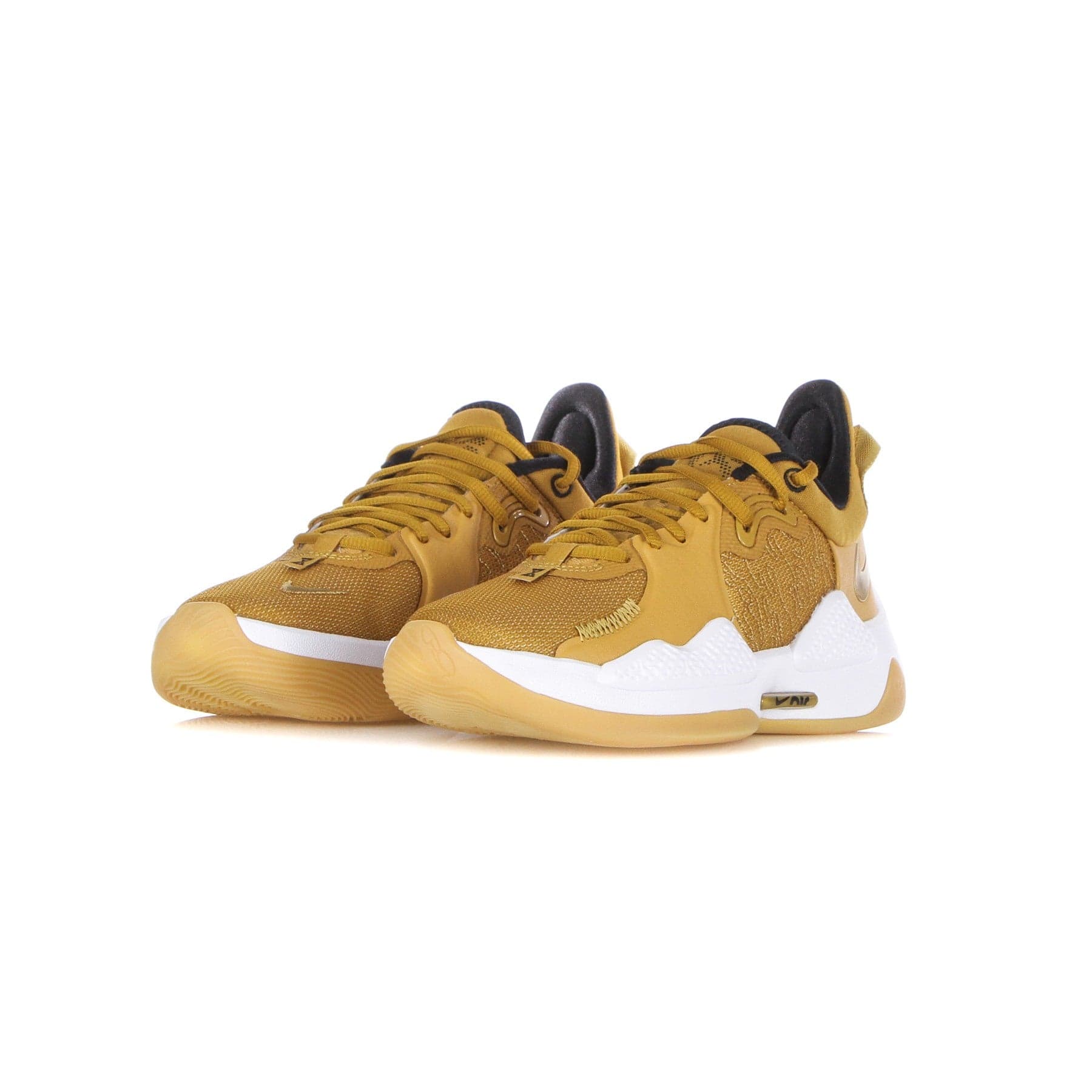 NIKE NBA Scarpa Bassa Uomo Pg 5 Wheat/metallic Gold/grain/black - 3