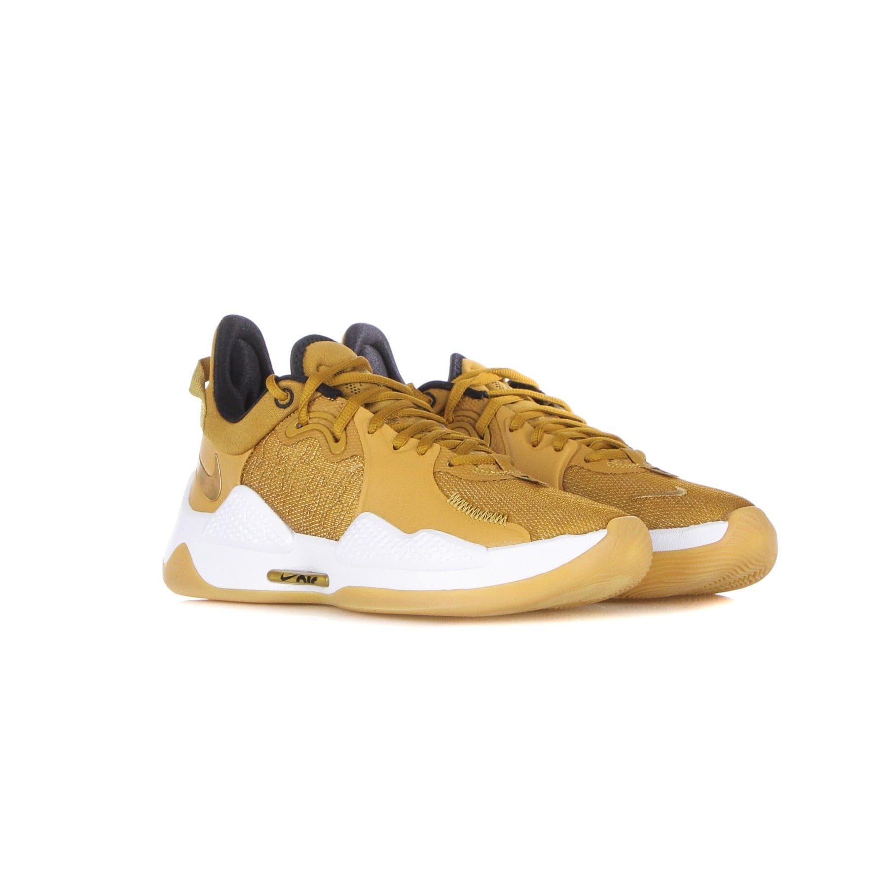 NIKE NBA Scarpa Bassa Uomo Pg 5 Wheat/metallic Gold/grain/black - 5