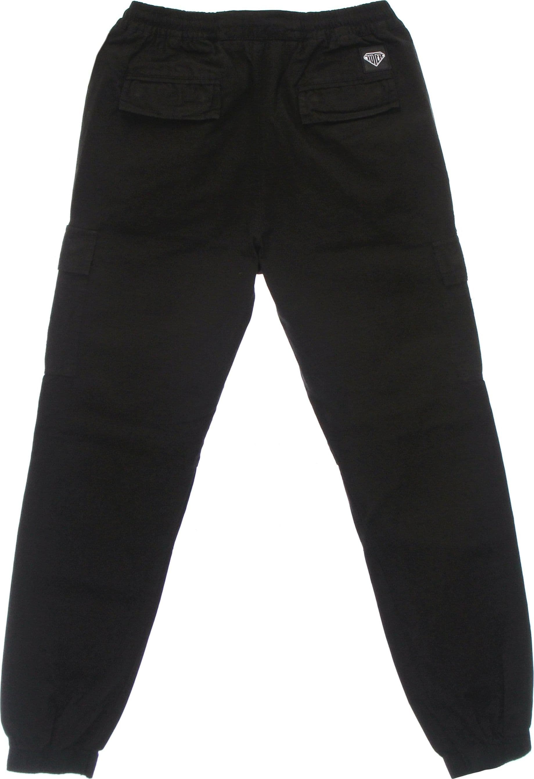 IUTER Pantalone Lungo Uomo Cargo Jogger Black - 2