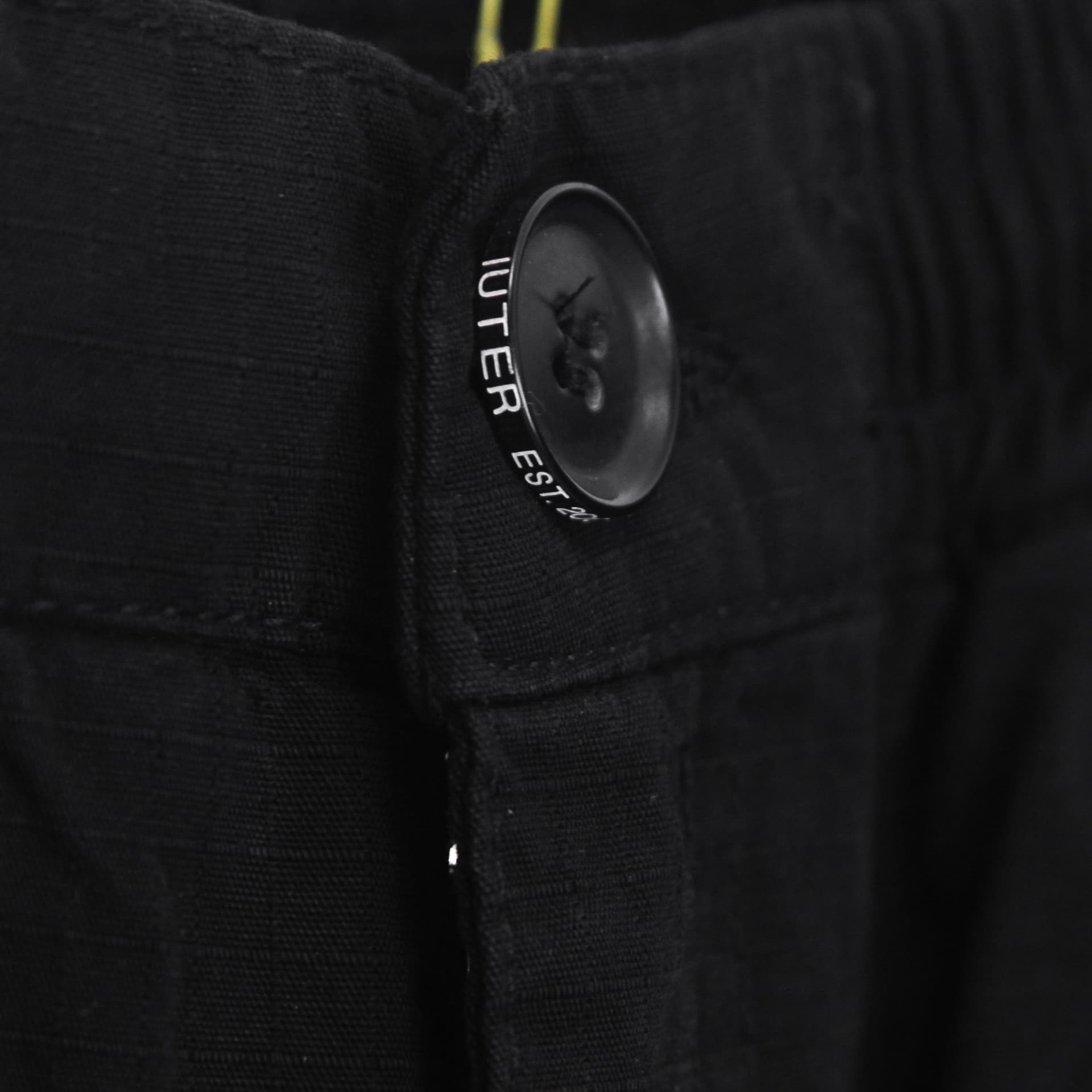 IUTER Pantalone Lungo Uomo Cargo Jogger Black - 3