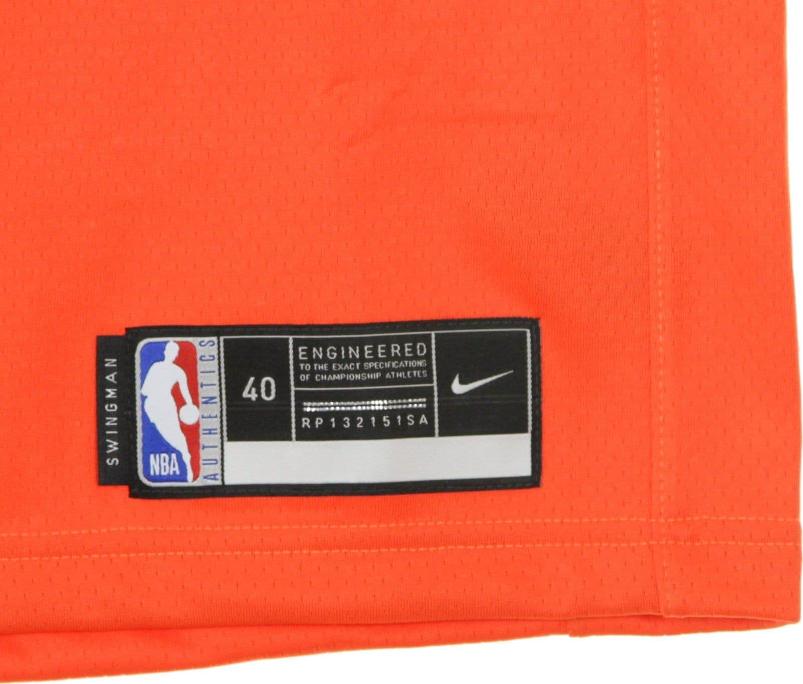 NIKE NBA Canotta Basket Uomo Nba Swingman Jersey No.1 Zion Williamson Usa 'rising Stars' Team Orange - 2