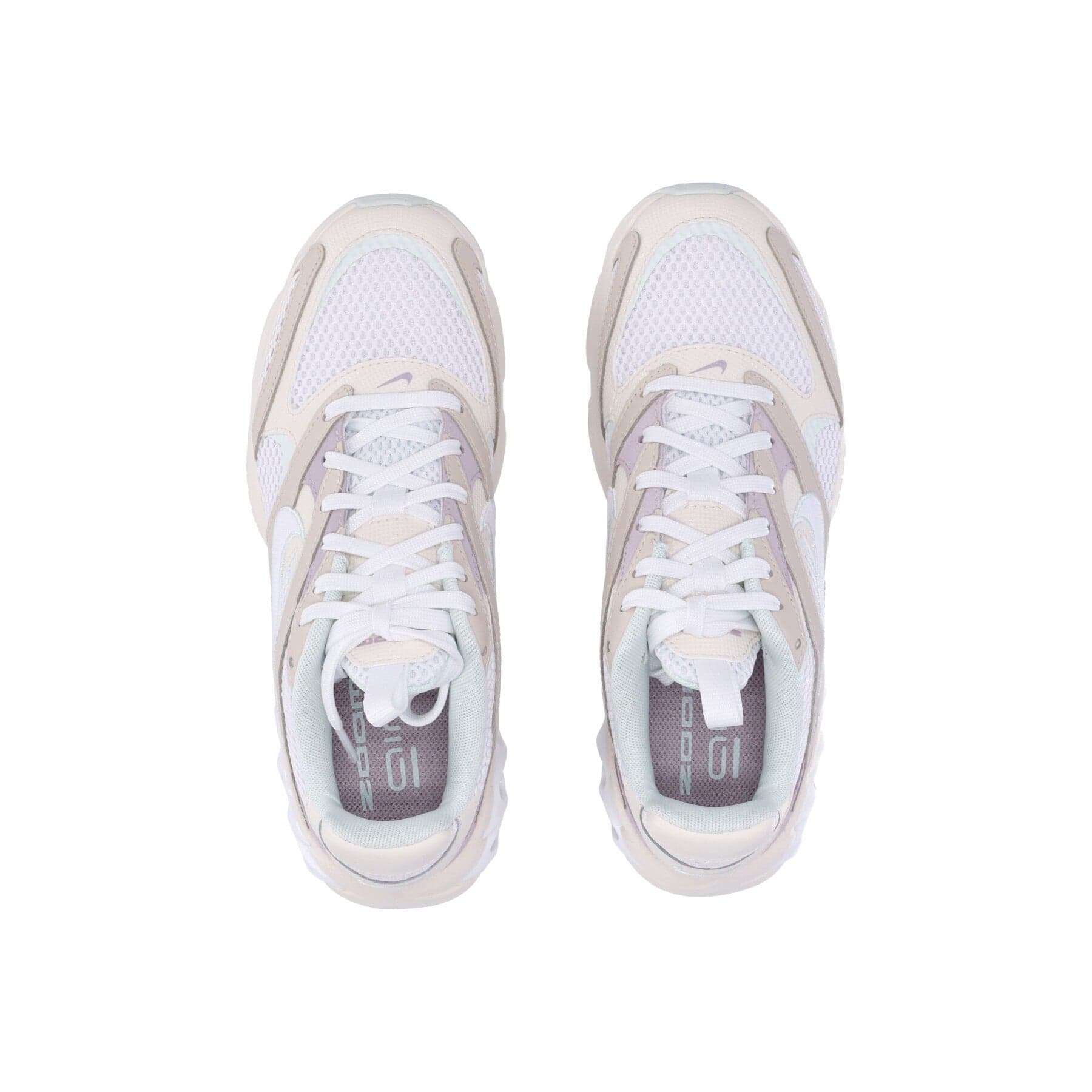Nike Scarpa Bassa Donna W Zoom Air Fire Pearl White/white/pale Ivory/iced Lilac - 8