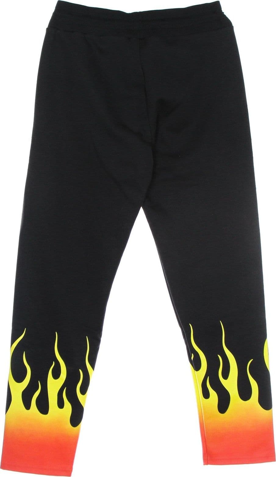 VISION OF SUPER Pantalone Tuta Leggero Uomo Red Shaded Flames Pants Black/red - 3