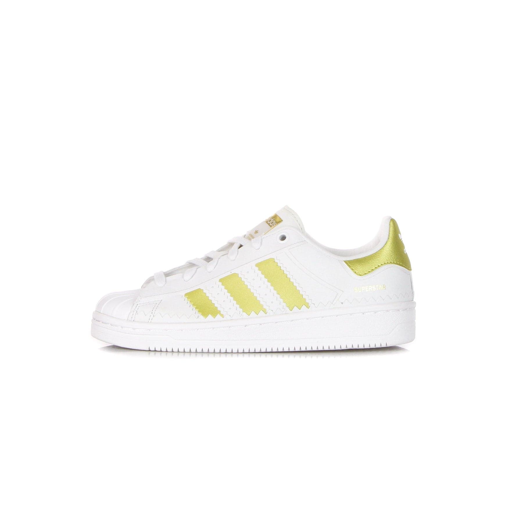 Adidas Scarpa Bassa Donna Superstar Ot Tech W Crystal White/gold Metallic/cloud White - 13