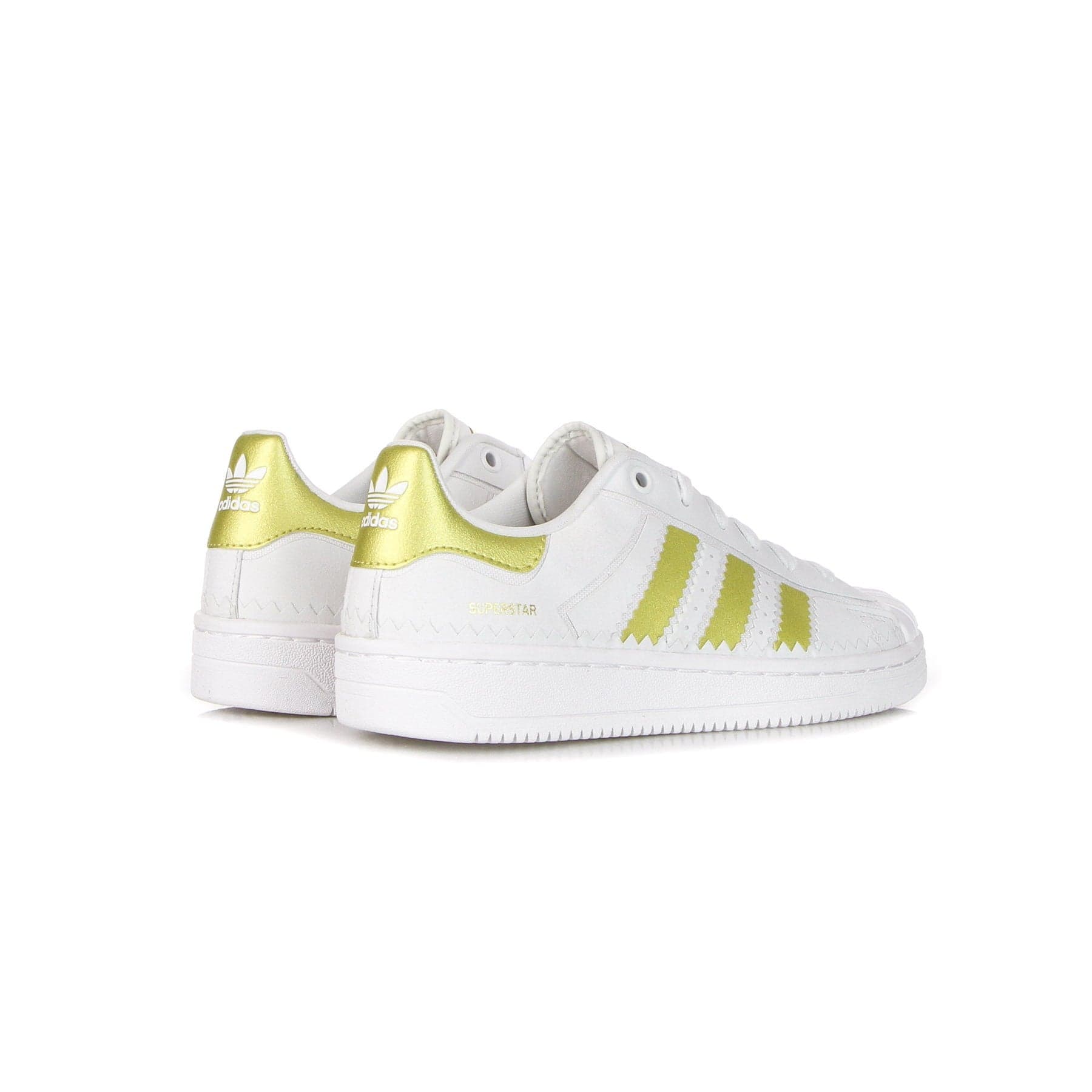 Adidas Scarpa Bassa Donna Superstar Ot Tech W Crystal White/gold Metallic/cloud White - 6