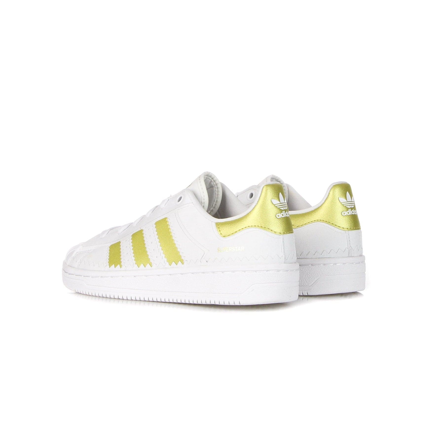 Adidas Scarpa Bassa Donna Superstar Ot Tech W Crystal White/gold Metallic/cloud White - 8