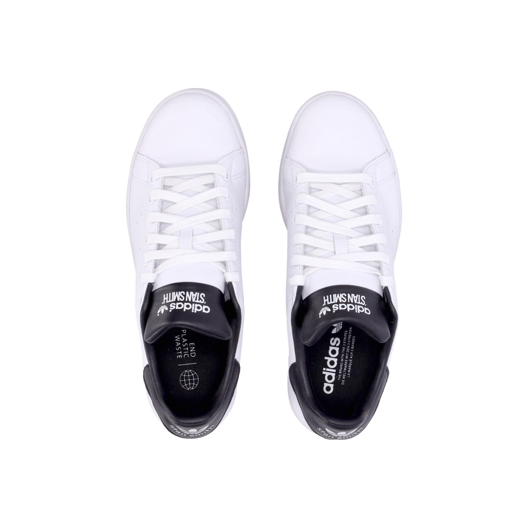 Adidas Scarpa Bassa Uomo Stan Smith Cloud White/cloud White/core Black - 6