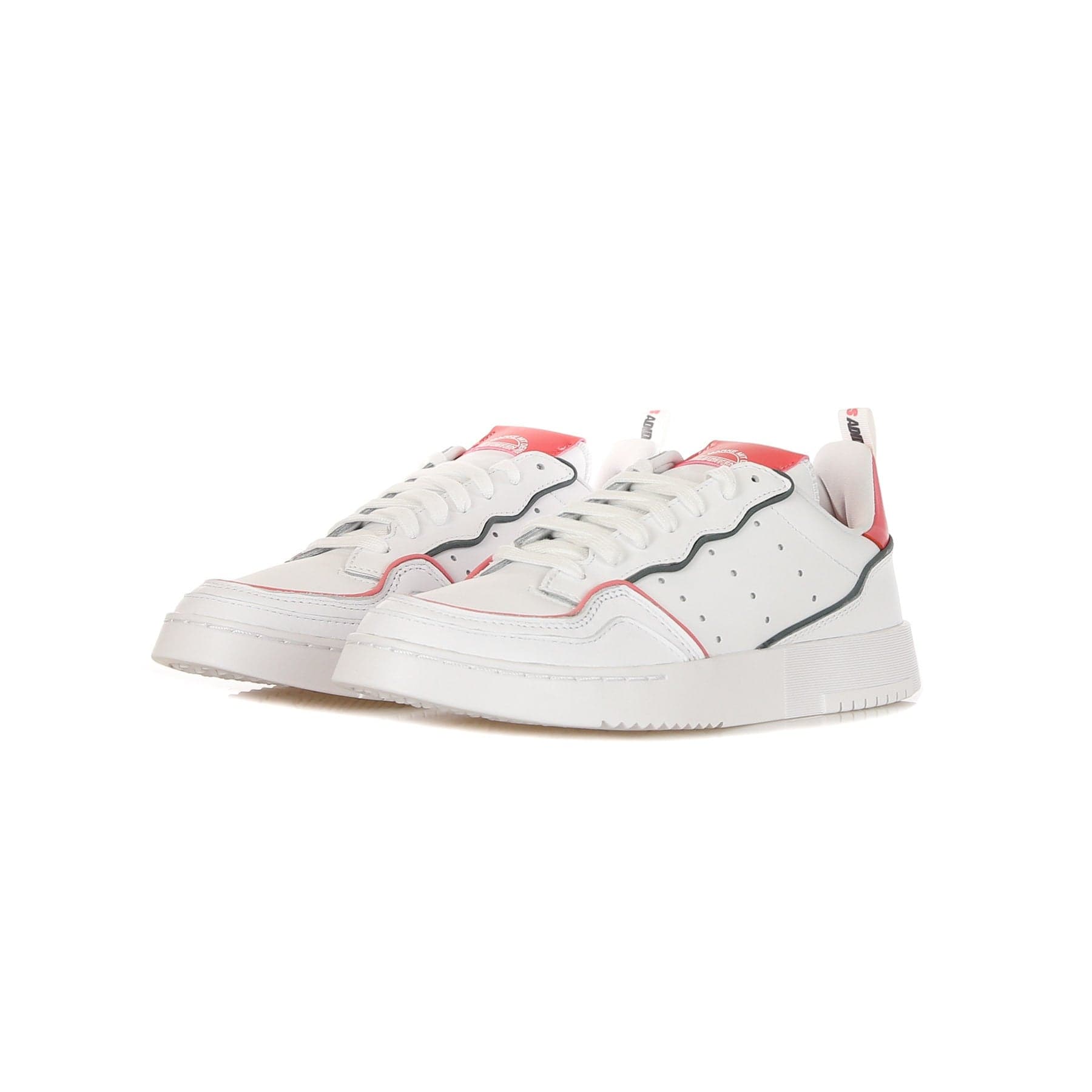 Adidas Scarpa Bassa Uomo Supercourt Cloud White/cloud White/hazy Rose - 3