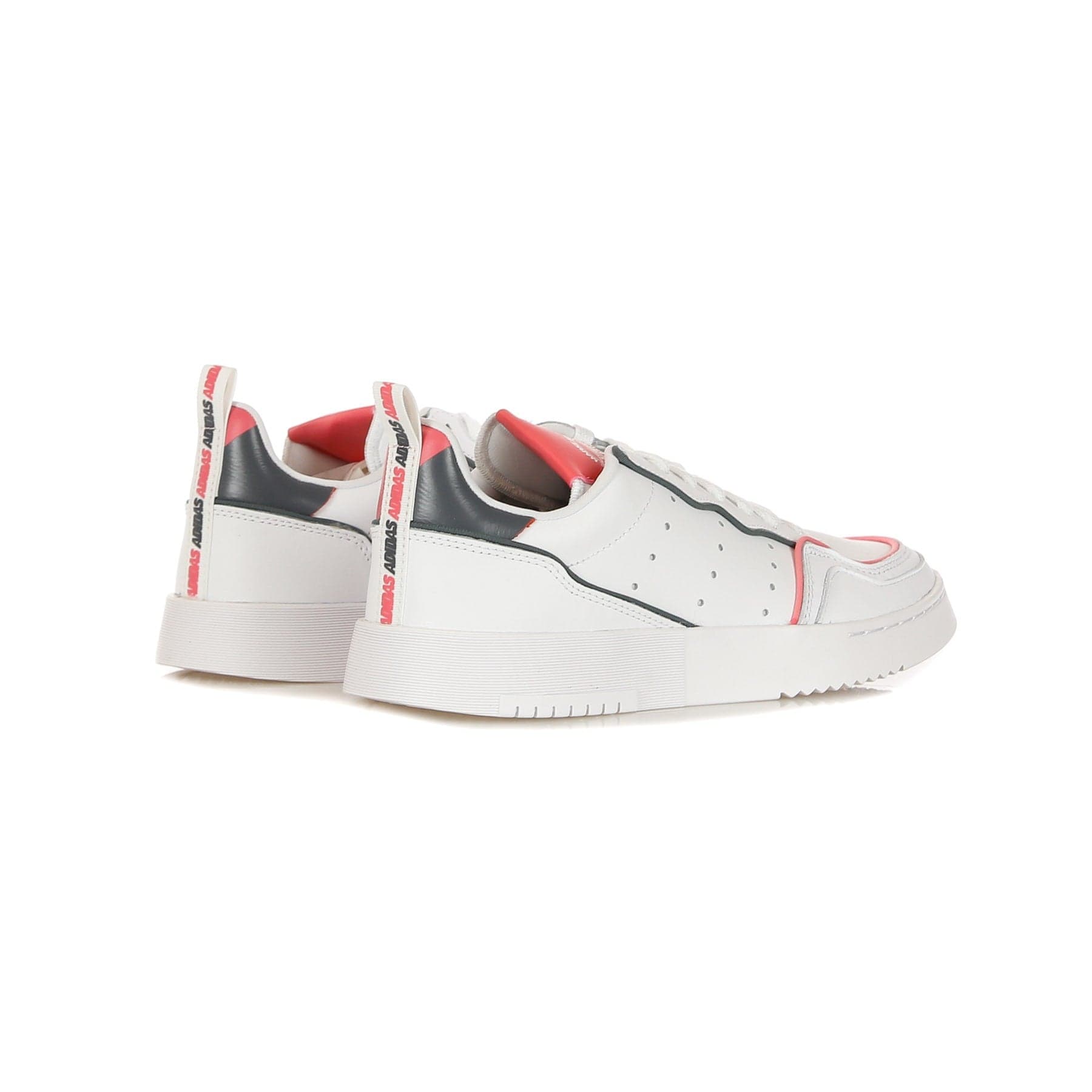 Adidas Scarpa Bassa Uomo Supercourt Cloud White/cloud White/hazy Rose - 8