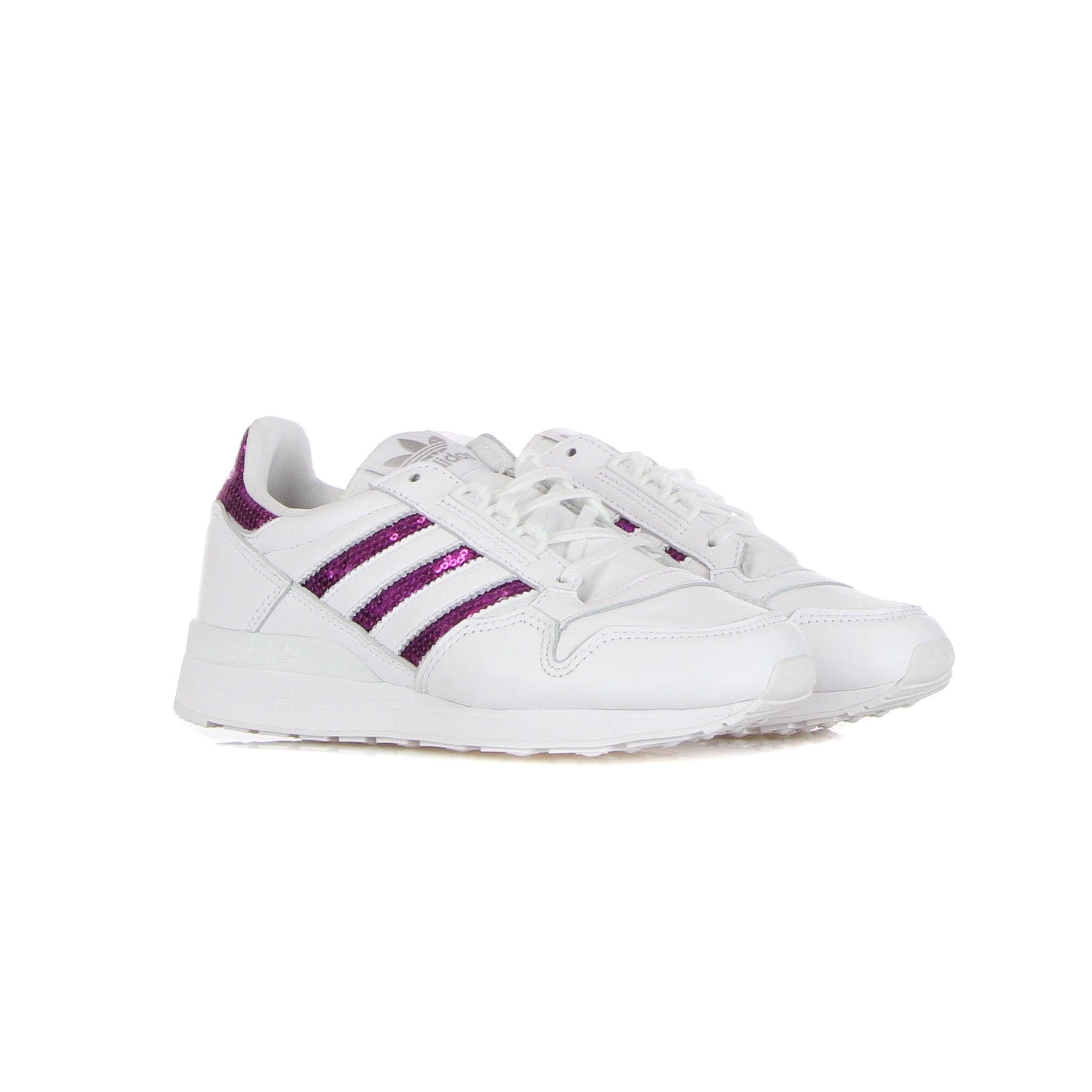 Adidas Scarpa Bassa Donna W Zx 500 Cloud White/shock Purple/cloud White - 5