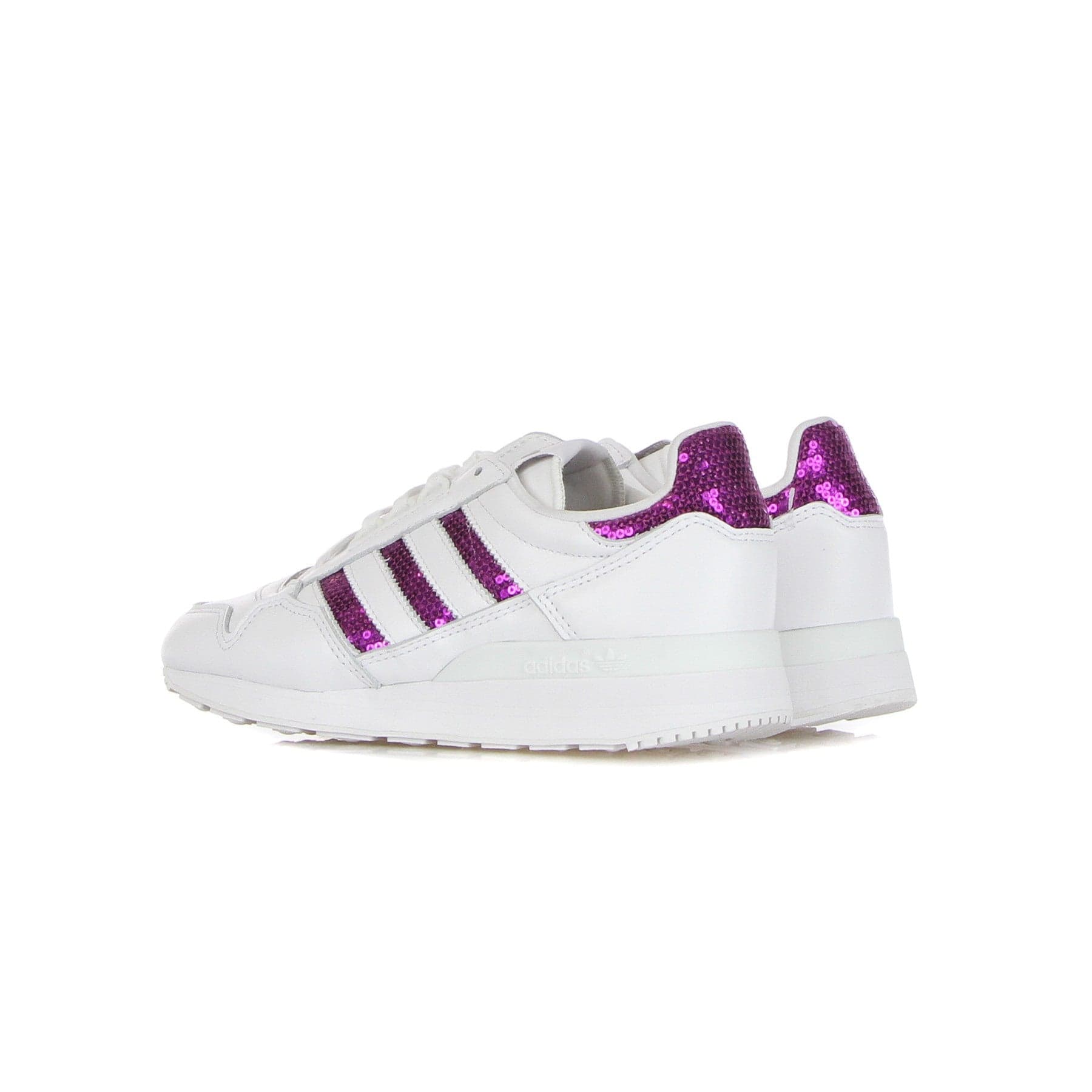 Adidas Scarpa Bassa Donna W Zx 500 Cloud White/shock Purple/cloud White - 8