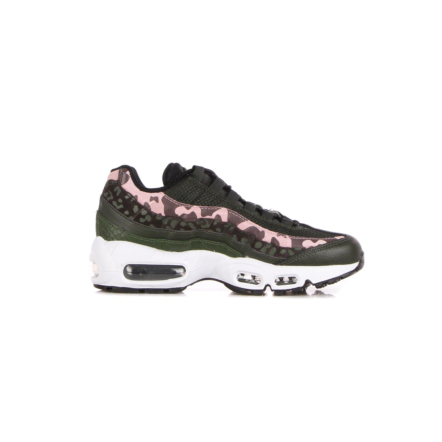 Nike Scarpa Bassa Donna W Air Max 95 Brown Basalt/black/sequoia/pink Glaze - 2