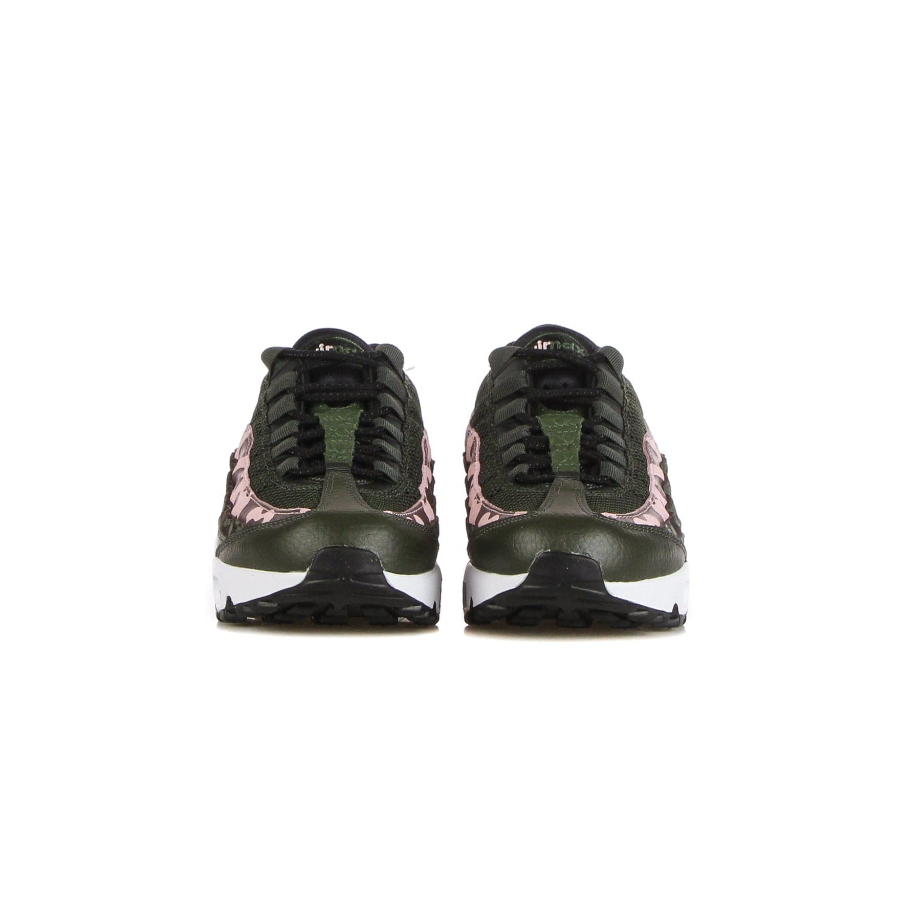 Nike Scarpa Bassa Donna W Air Max 95 Brown Basalt/black/sequoia/pink Glaze - 4
