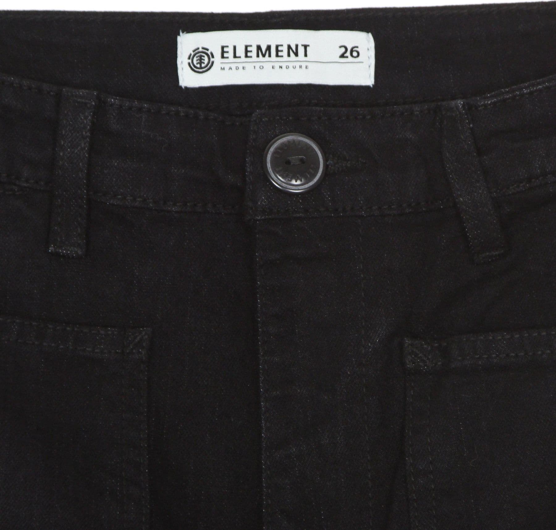ELEMENT Jeans Donna Kiruna Pant Black Rinsed - 4