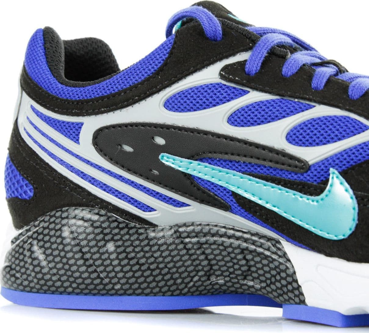 Nike Scarpa Bassa Uomo Air Ghost Racer Black/hyper Jade/racer Blue/wolf Grey - 11