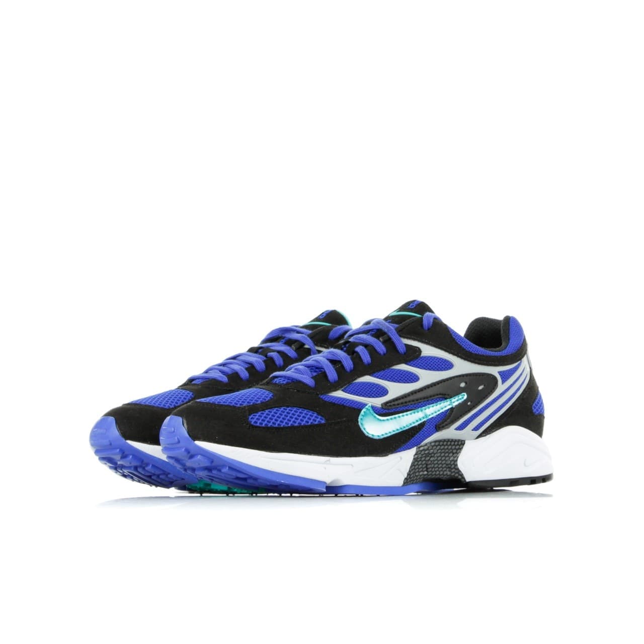 Nike Scarpa Bassa Uomo Air Ghost Racer Black/hyper Jade/racer Blue/wolf Grey - 3
