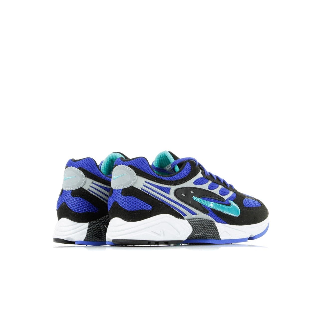 Nike Scarpa Bassa Uomo Air Ghost Racer Black/hyper Jade/racer Blue/wolf Grey - 6