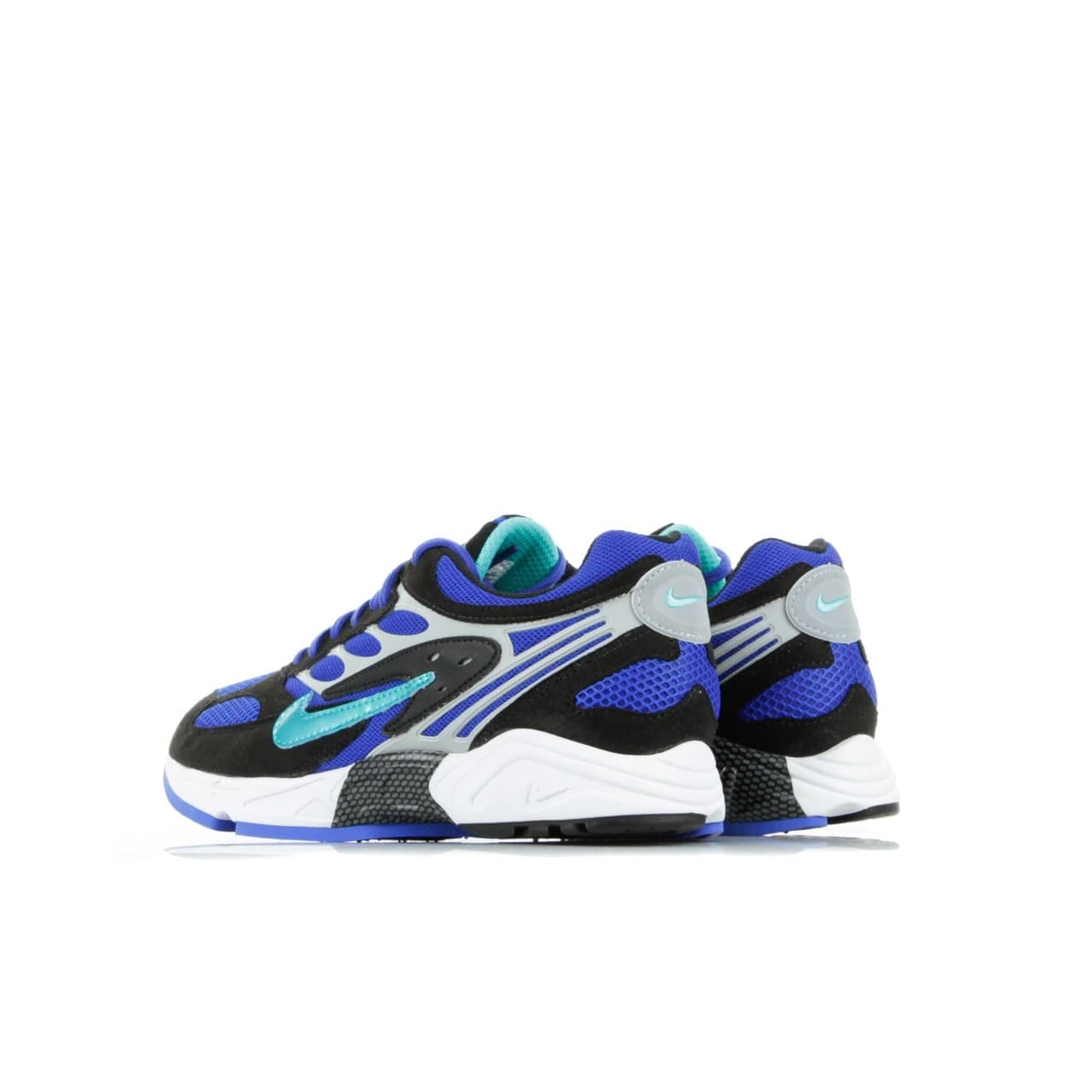 Nike Scarpa Bassa Uomo Air Ghost Racer Black/hyper Jade/racer Blue/wolf Grey - 8