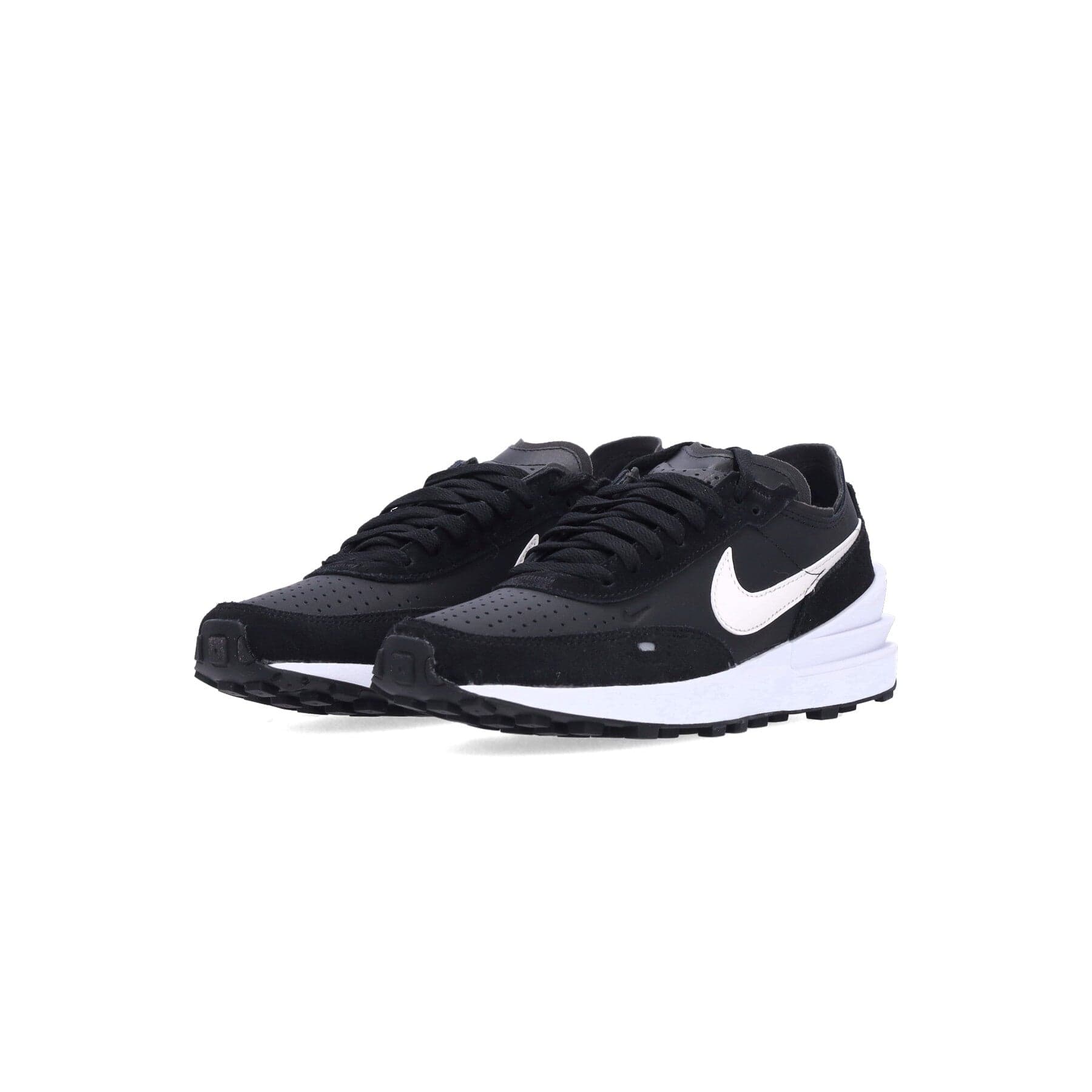 Nike Scarpa Bassa Uomo Waffle One Ltr Black/white/black/white - 3