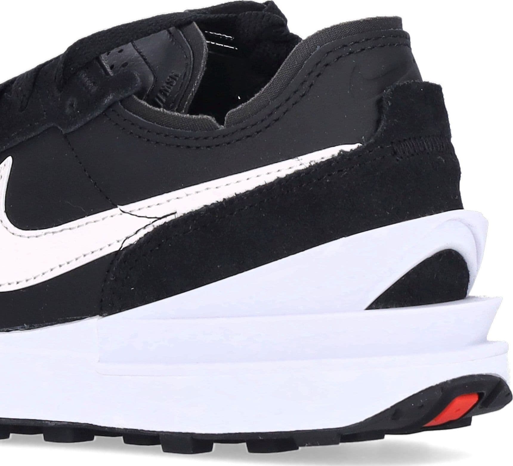 Nike Scarpa Bassa Uomo Waffle One Ltr Black/white/black/white - 9