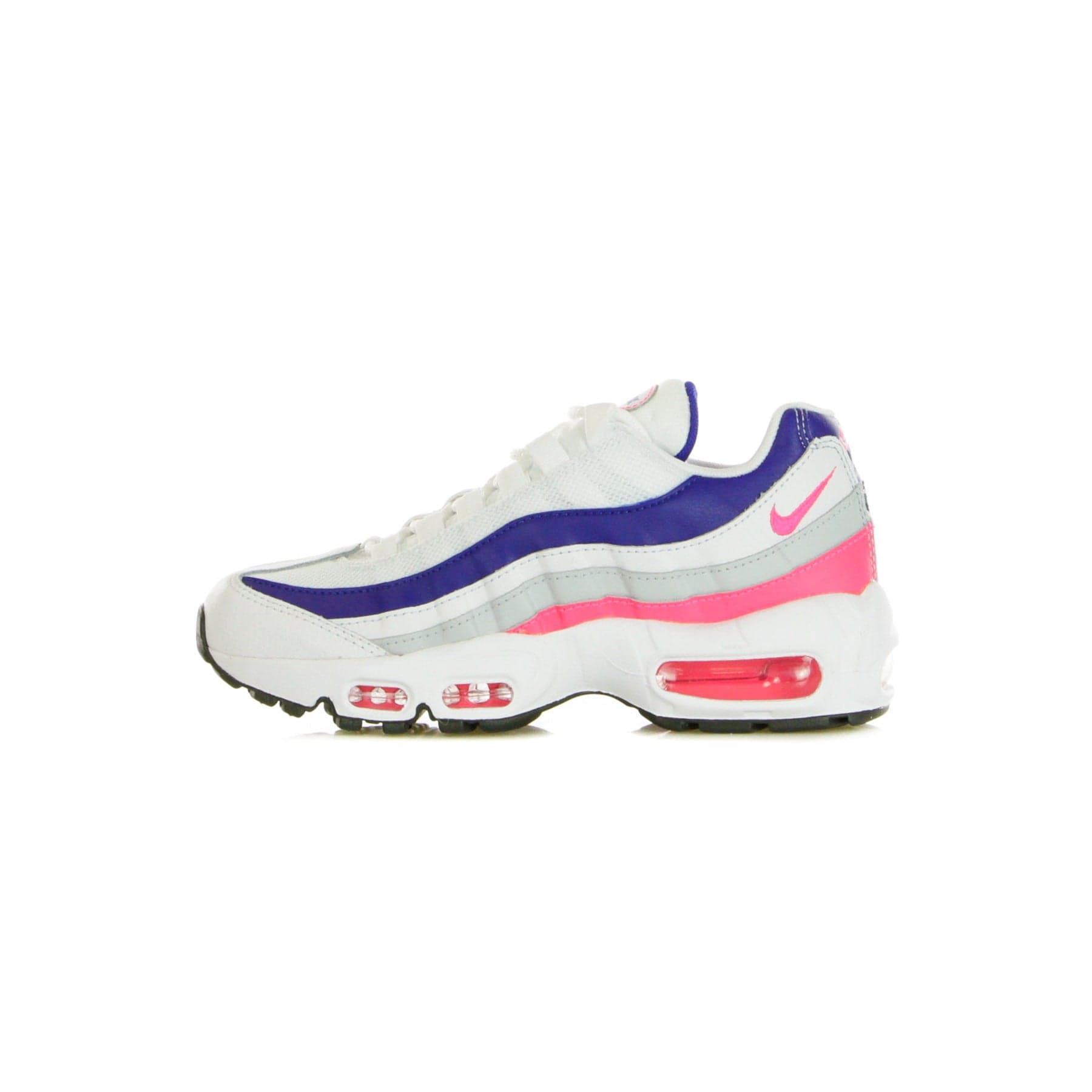 Nike Scarpa Bassa Donna W Air Max 95 White/hyper Pink/concord/pure Platinum - 14