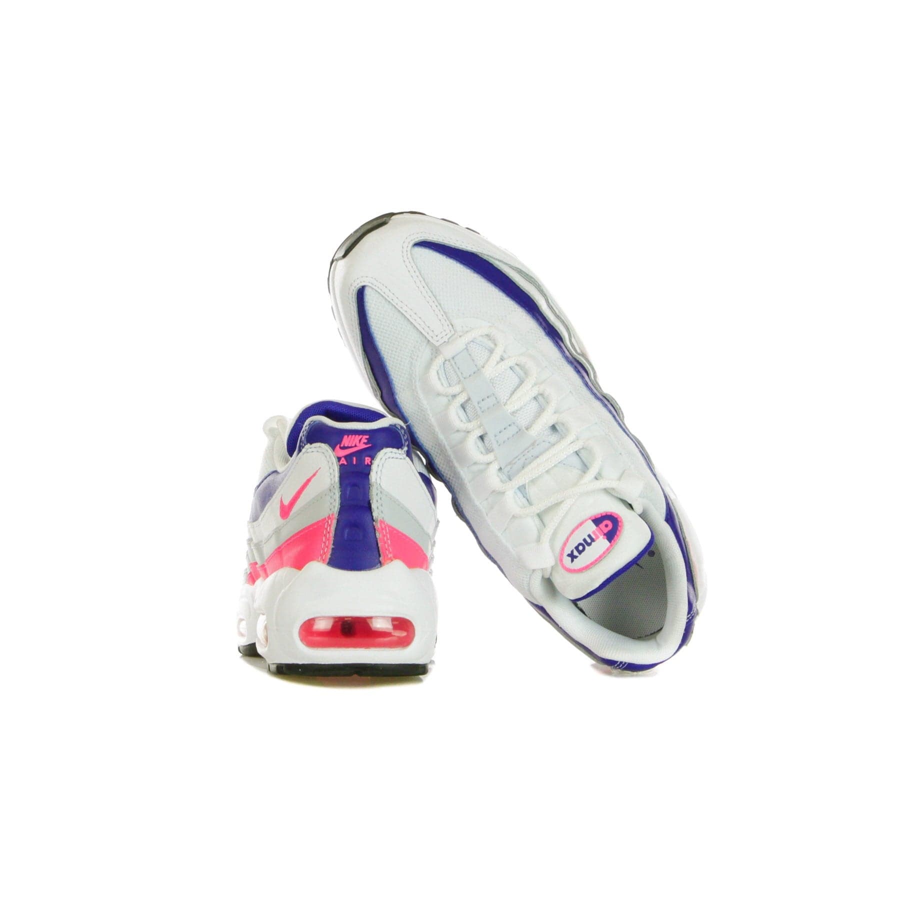 Nike Scarpa Bassa Donna W Air Max 95 White/hyper Pink/concord/pure Platinum - 10