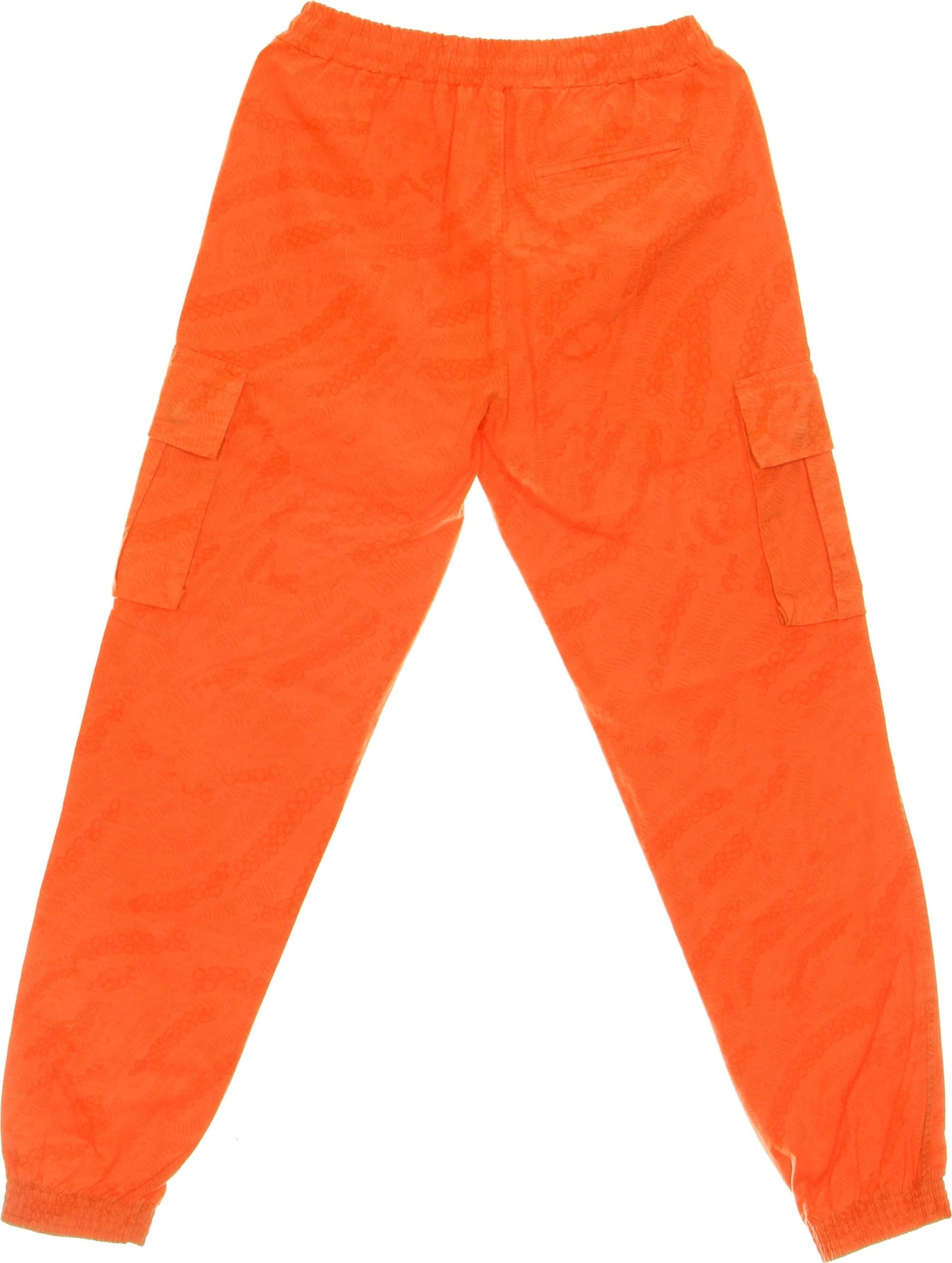 OCTOPUS Pantalone Lungo Uomo Deco Cargo Jogger Orange - 3