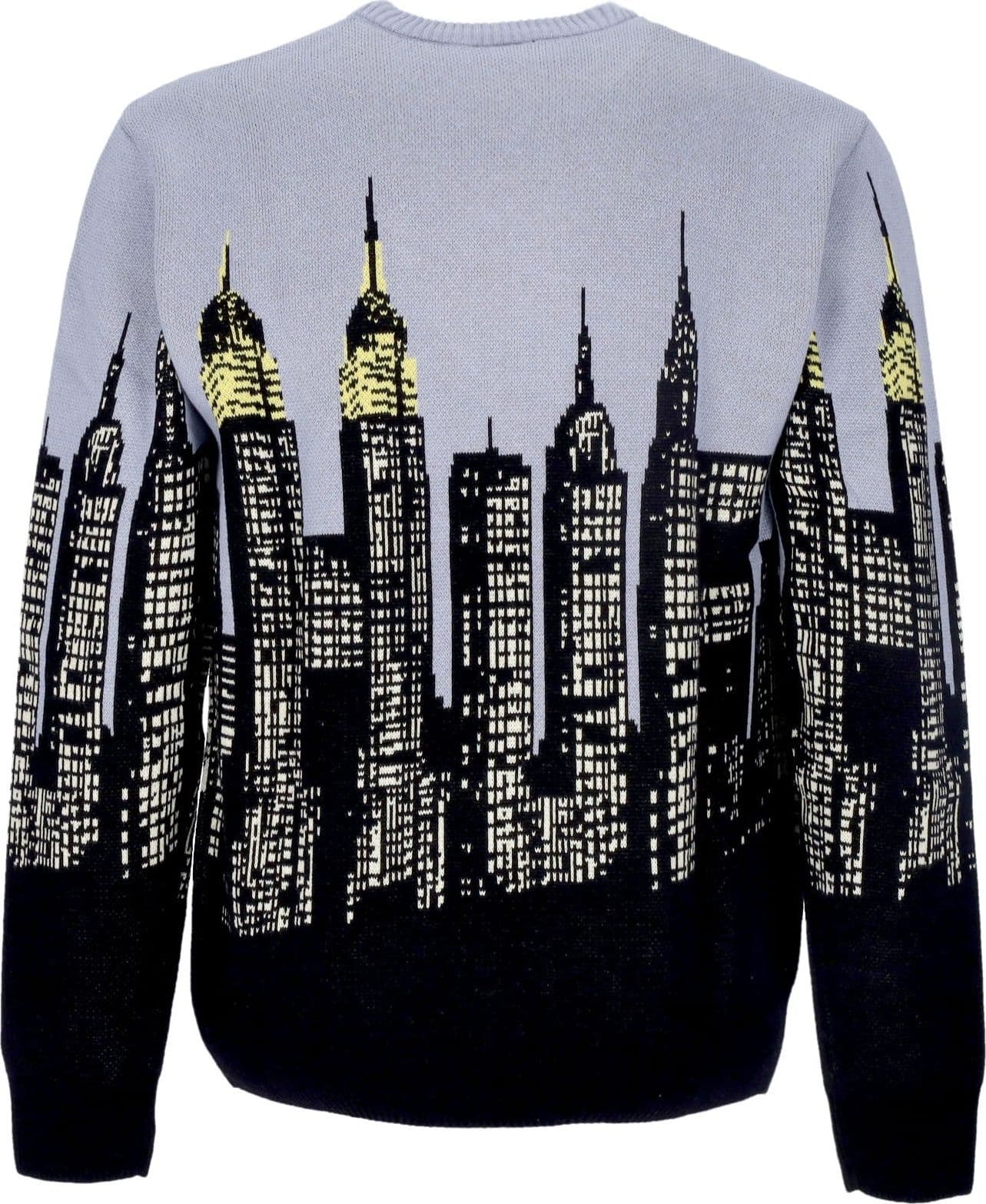 HUF Maglione Uomo Skyline Crew Sweater Light Blue - 2