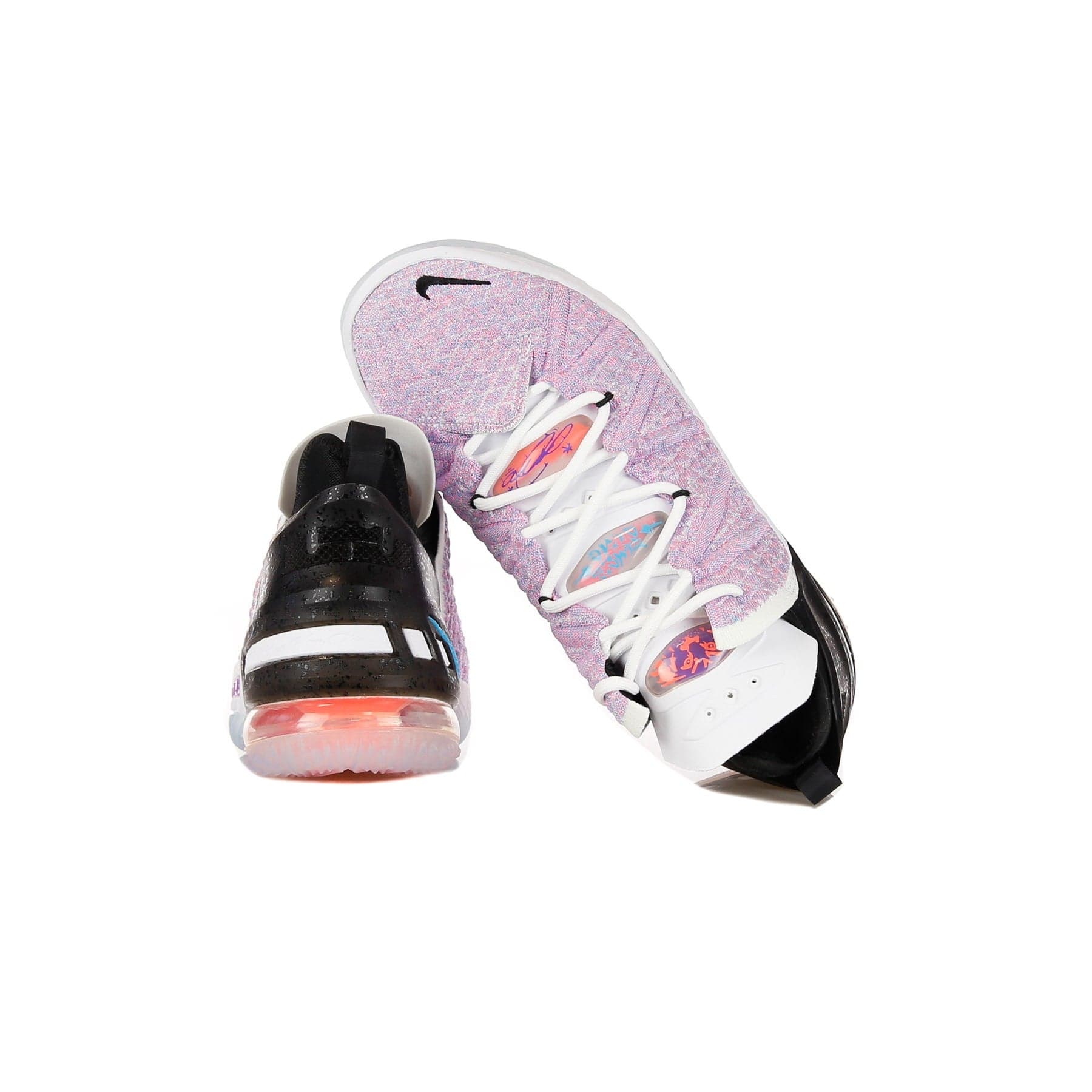 NIKE NBA Scarpa Basket Uomo Lebron Xviii Multi/chlorine Blue/black - 2