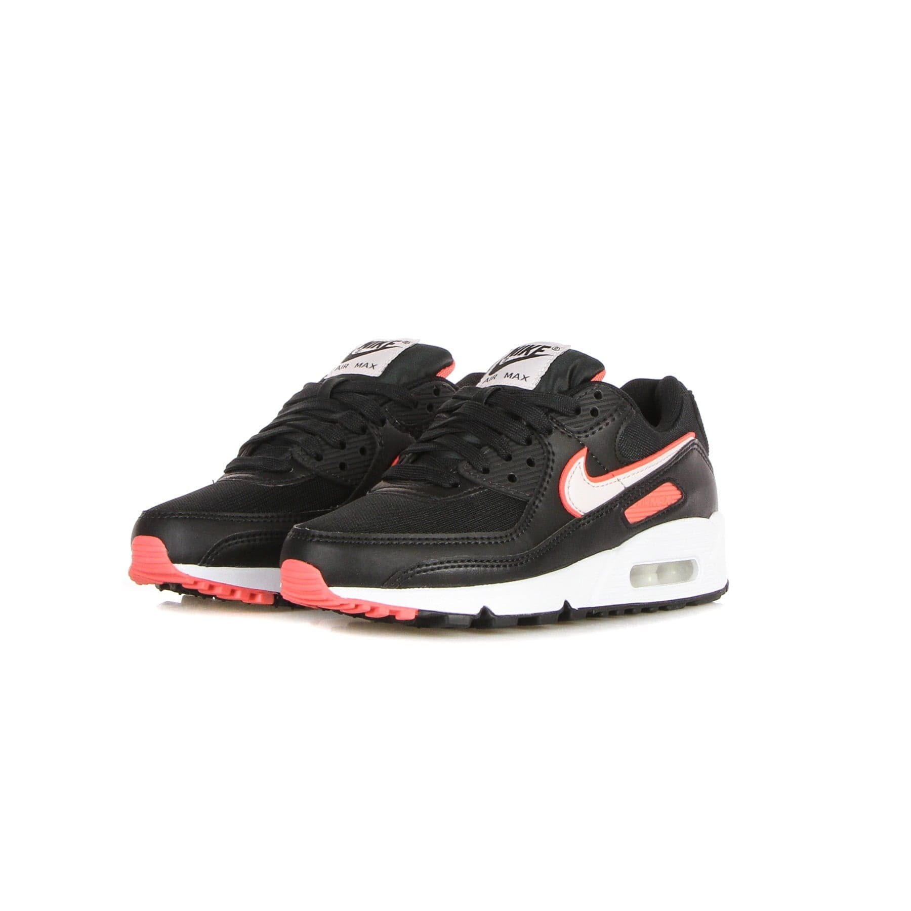 Nike Scarpa Bassa Donna W Air Max 90 Black/light Soft Pink/magic Ember/white - 3