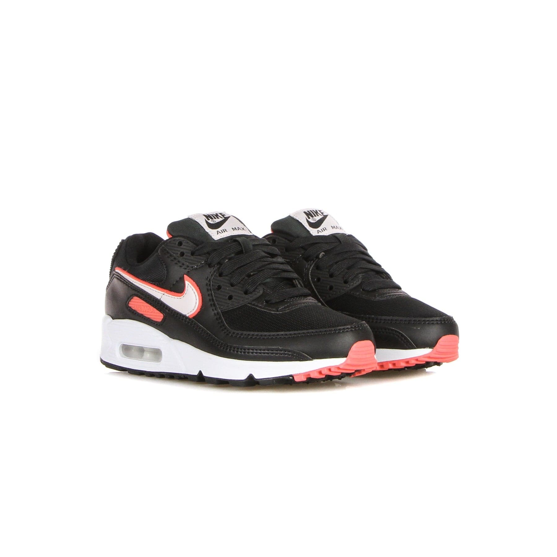 Nike Scarpa Bassa Donna W Air Max 90 Black/light Soft Pink/magic Ember/white - 5