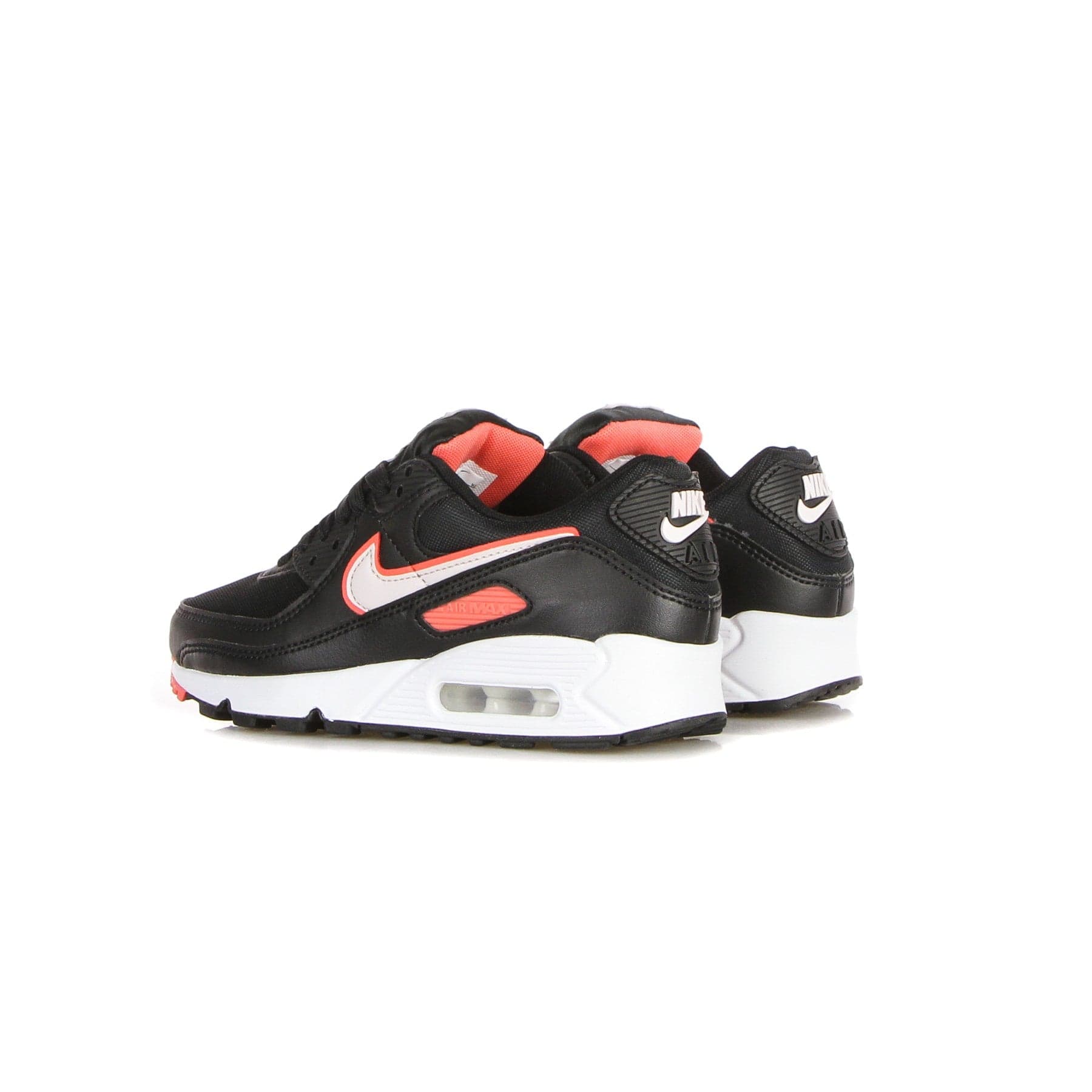 Nike Scarpa Bassa Donna W Air Max 90 Black/light Soft Pink/magic Ember/white - 8
