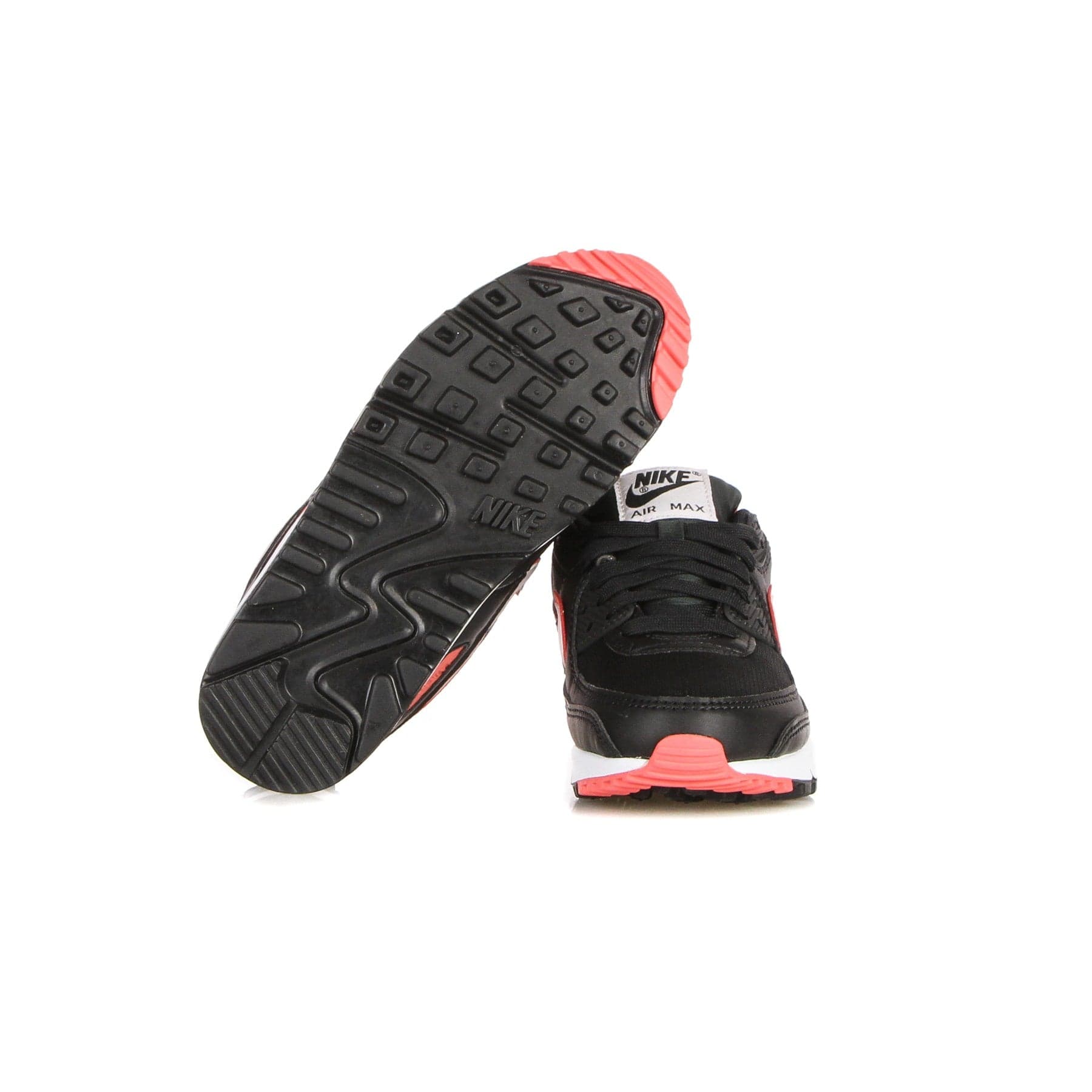 Nike Scarpa Bassa Donna W Air Max 90 Black/light Soft Pink/magic Ember/white - 9